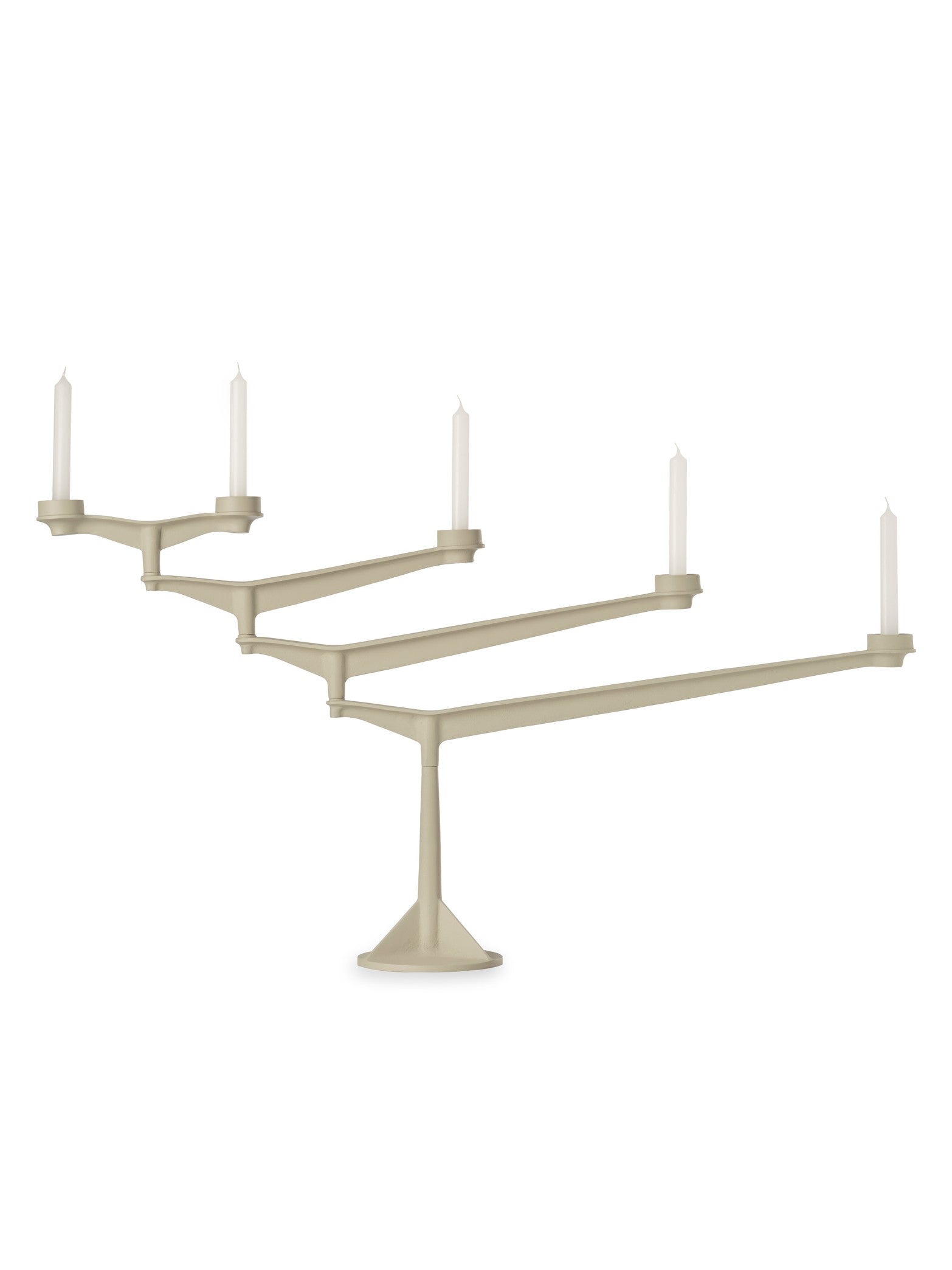 Cream Candle Holder SPIN