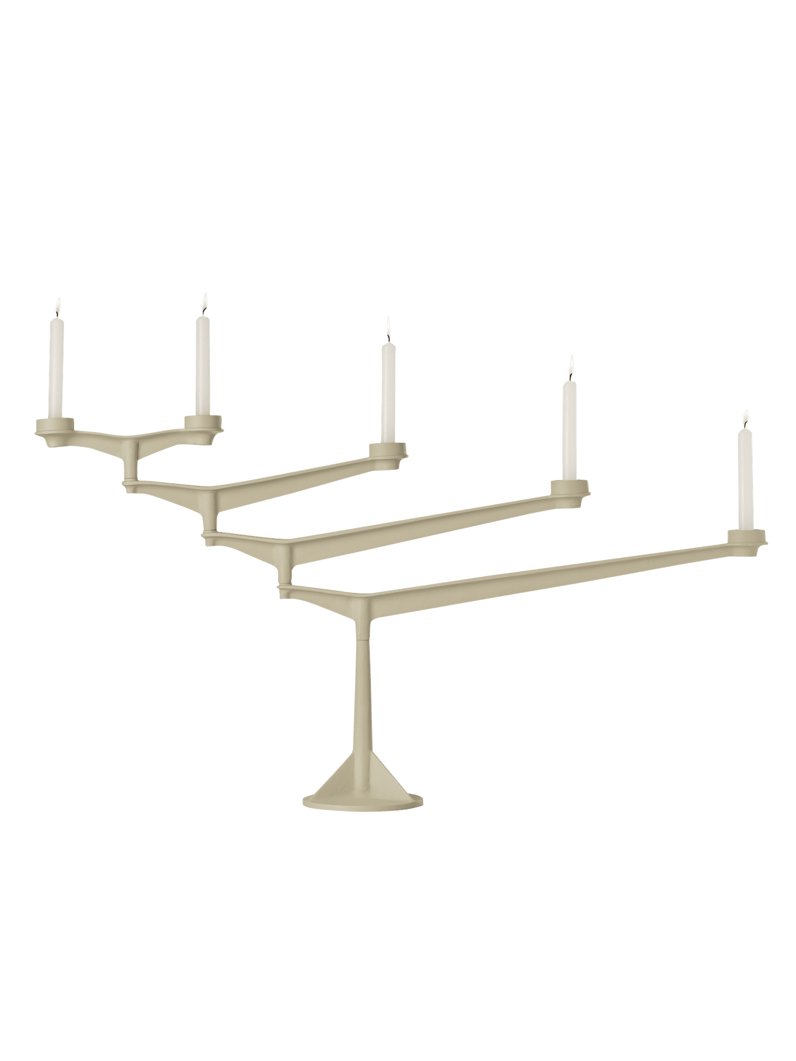 Cream Candle Holder SPIN