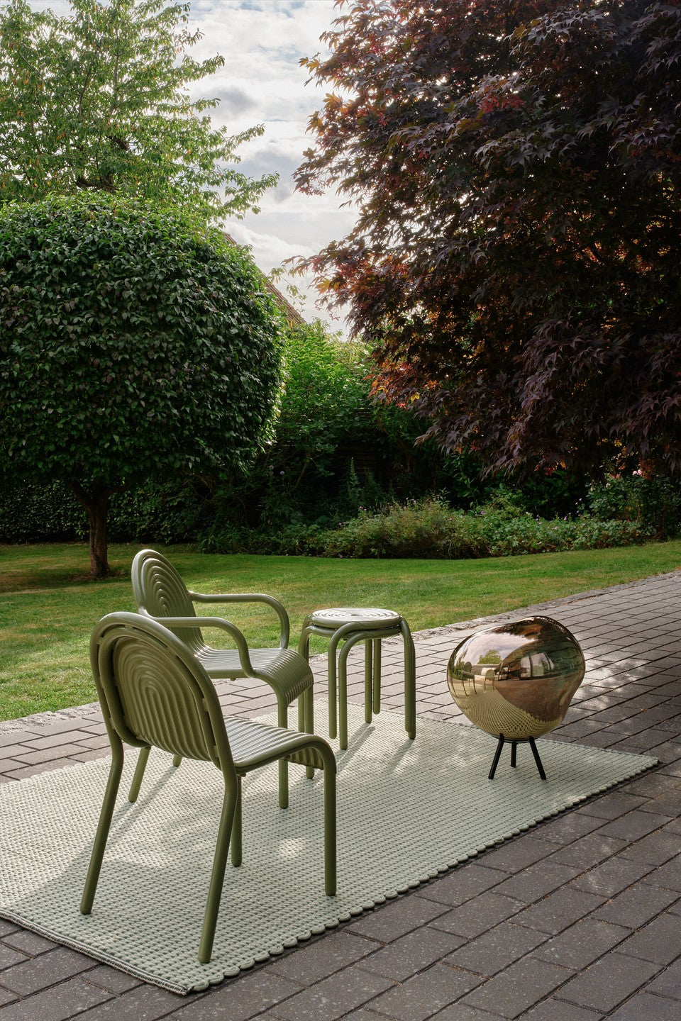 Buitenkleed CORD groen