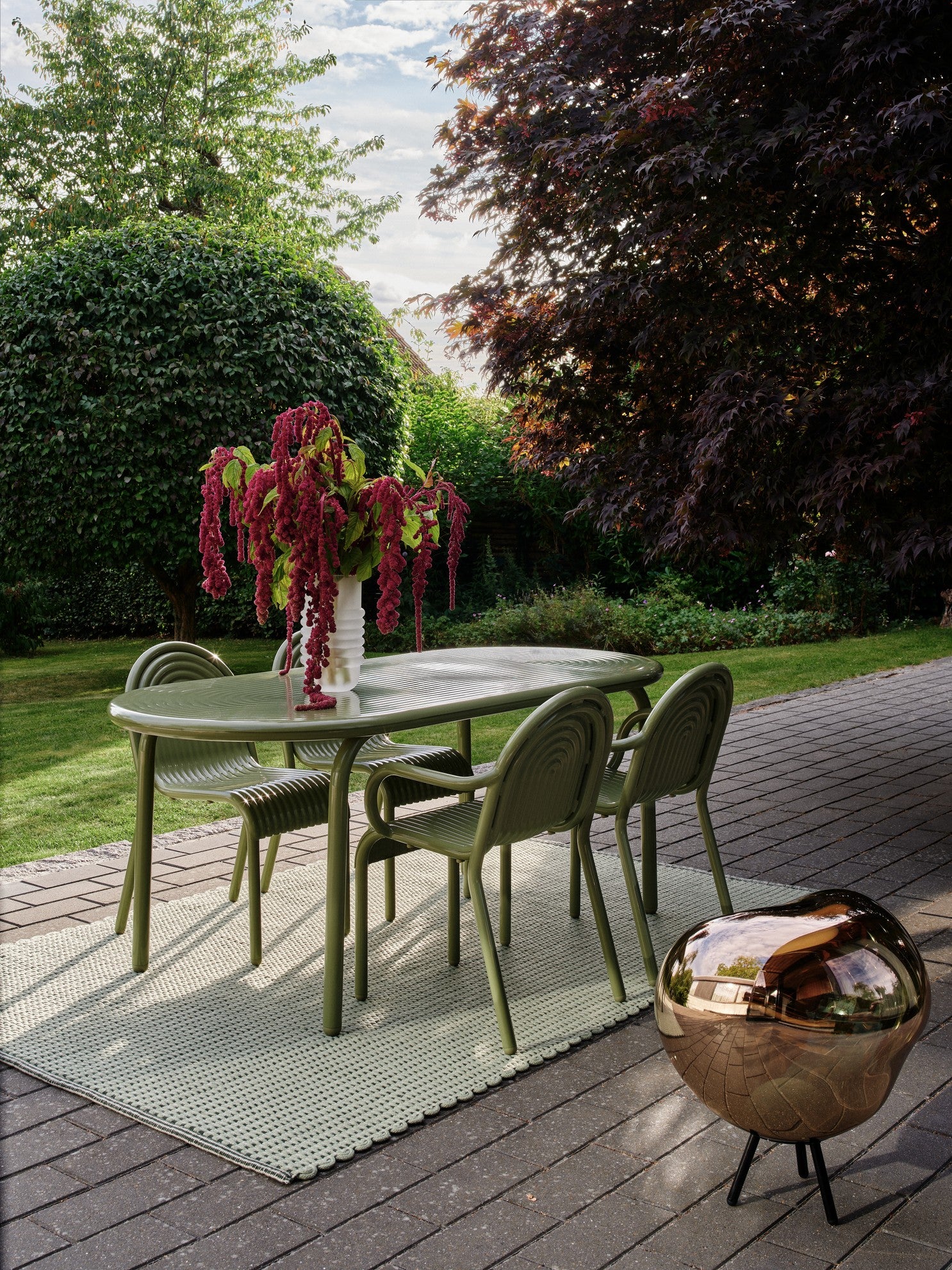 Buitenkleed CORD groen