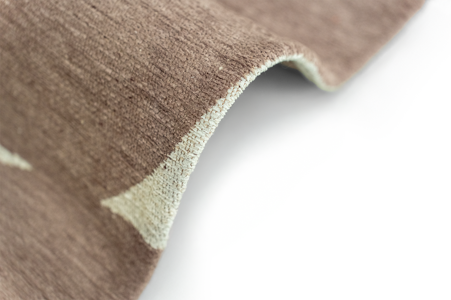 Teppich STONES beige mit braunem und kaffeefarbenem