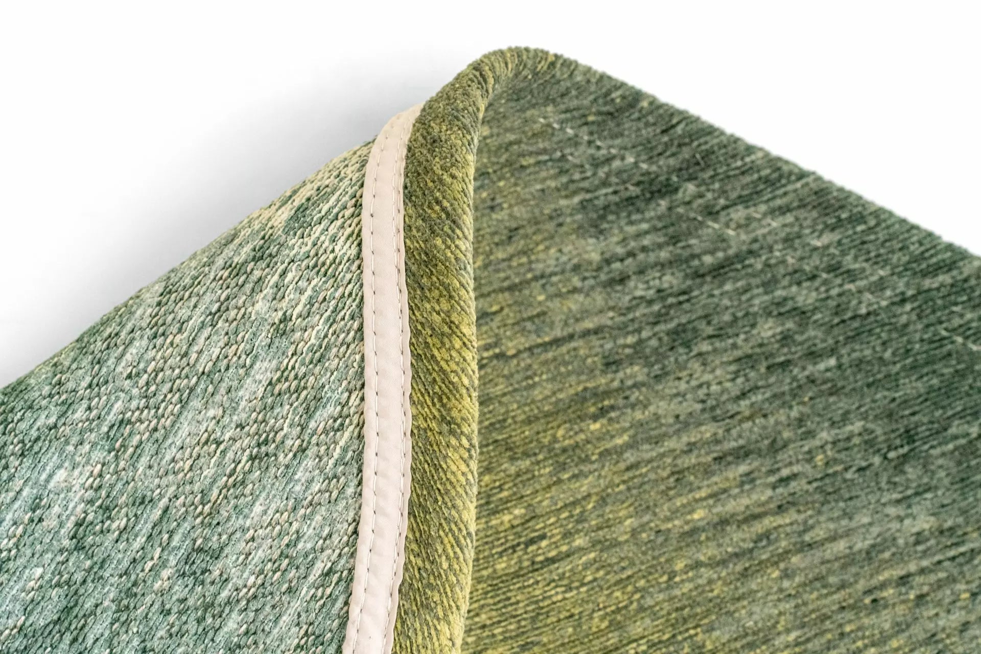 Dywan owalny AQUARELLE LEAF zielony z żółtym – styl nowoczesny