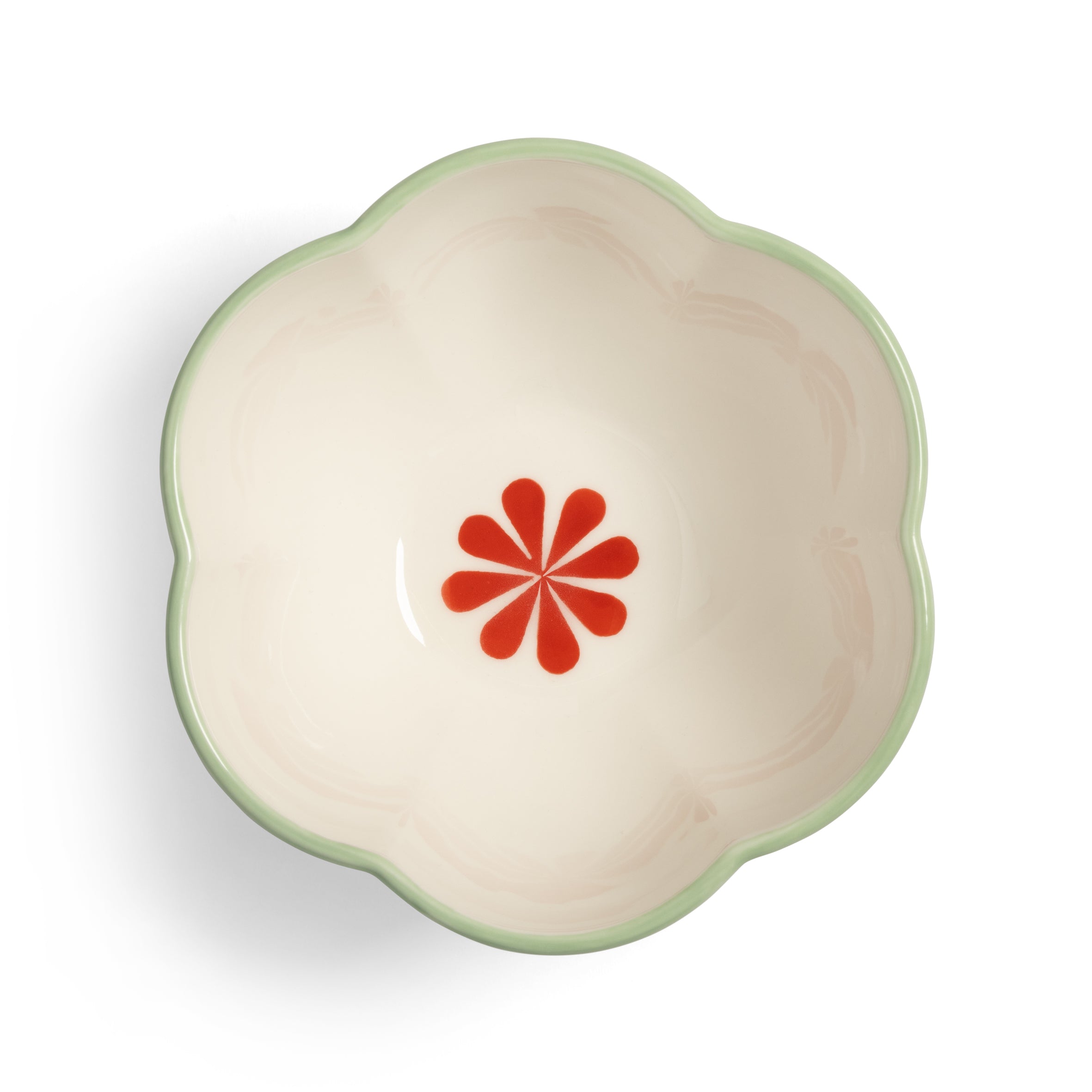 Set van kommen FOLK kleurrijk porselein