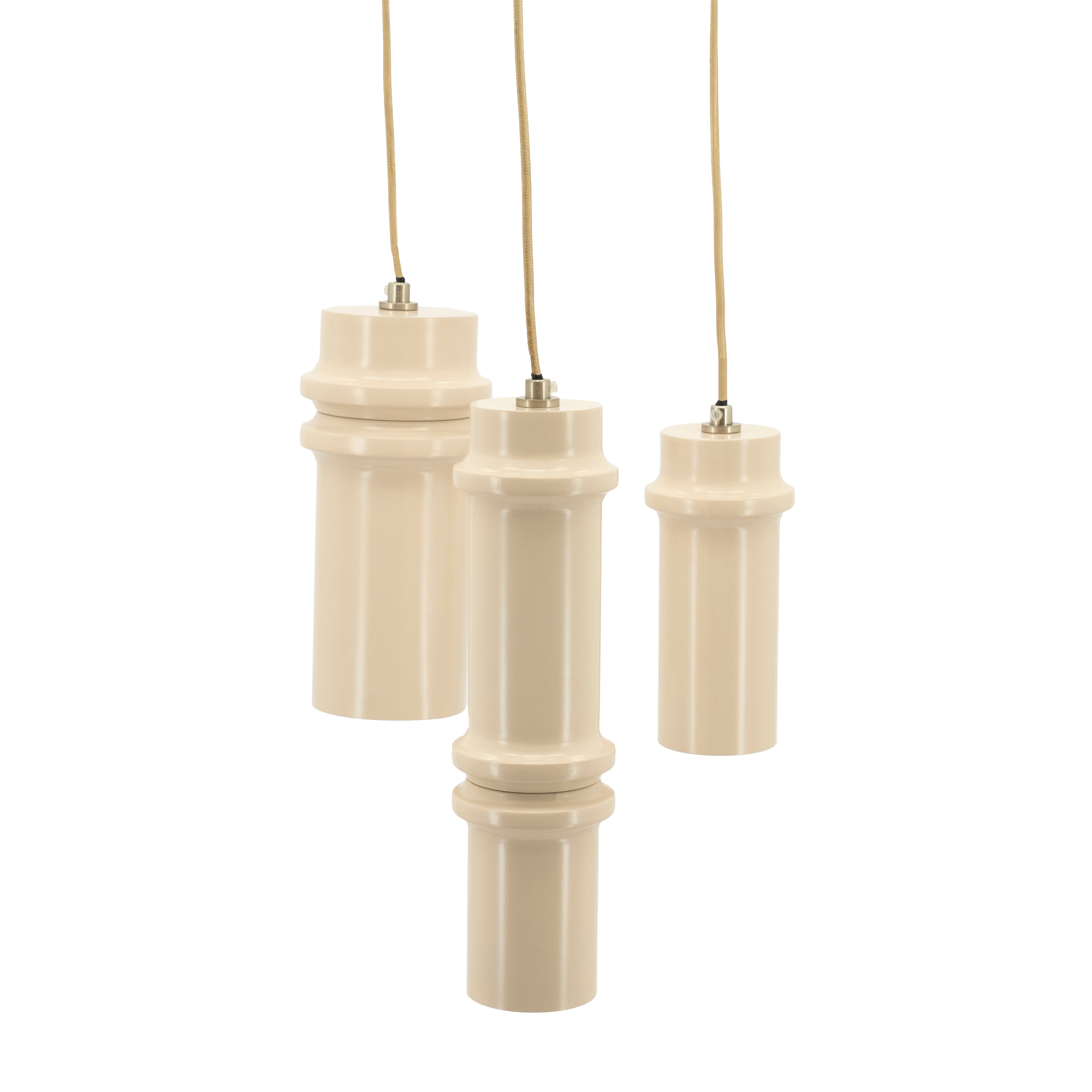 Beige CYLIN chandelier