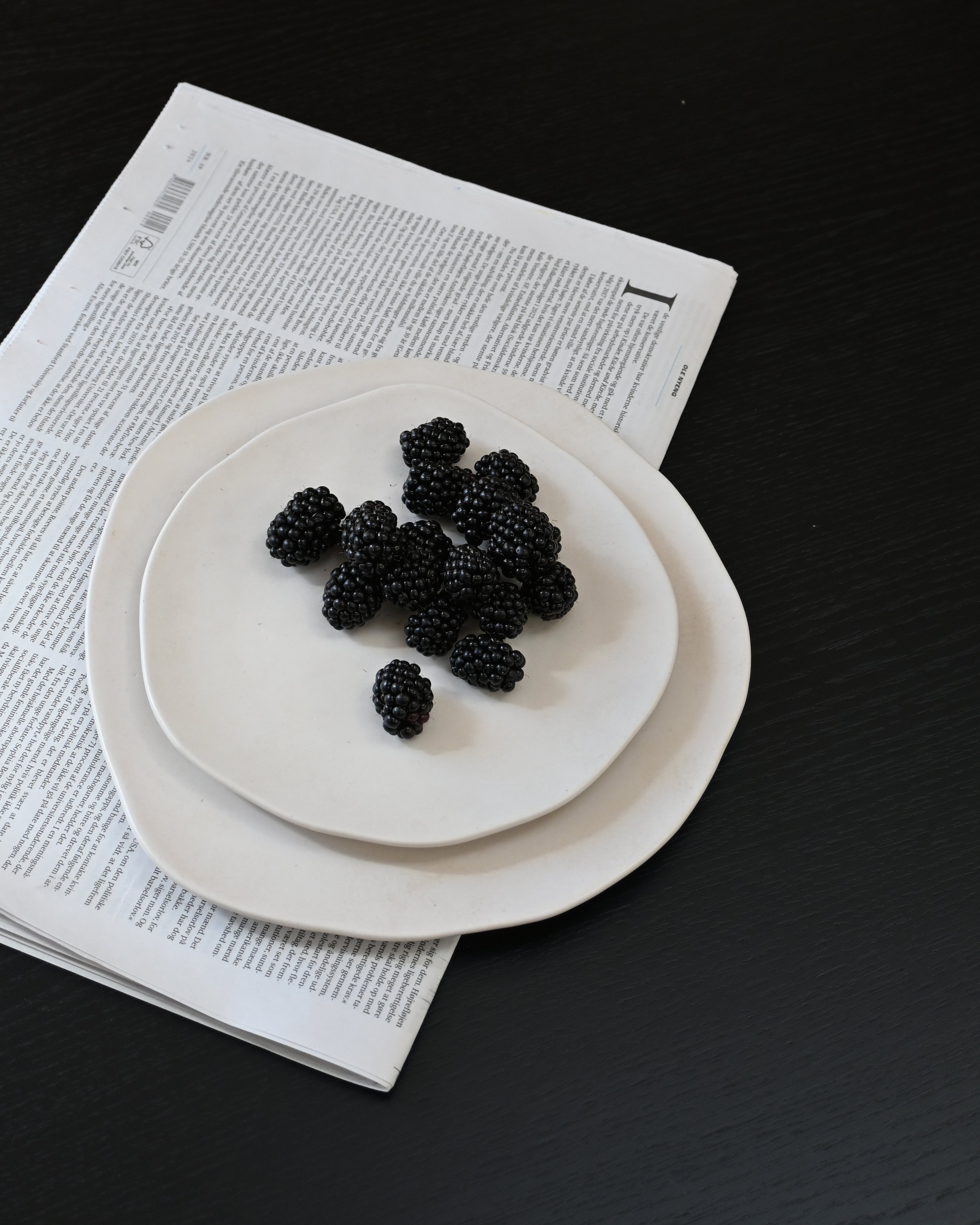 Set von Tellern NATIVE weiße Steinzeug