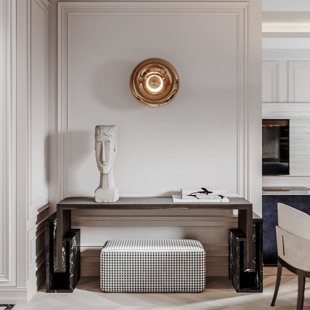 Wandlamp VOID koper