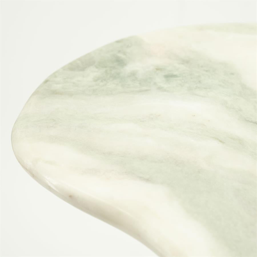 Zijtafel ROSSO crème marmer