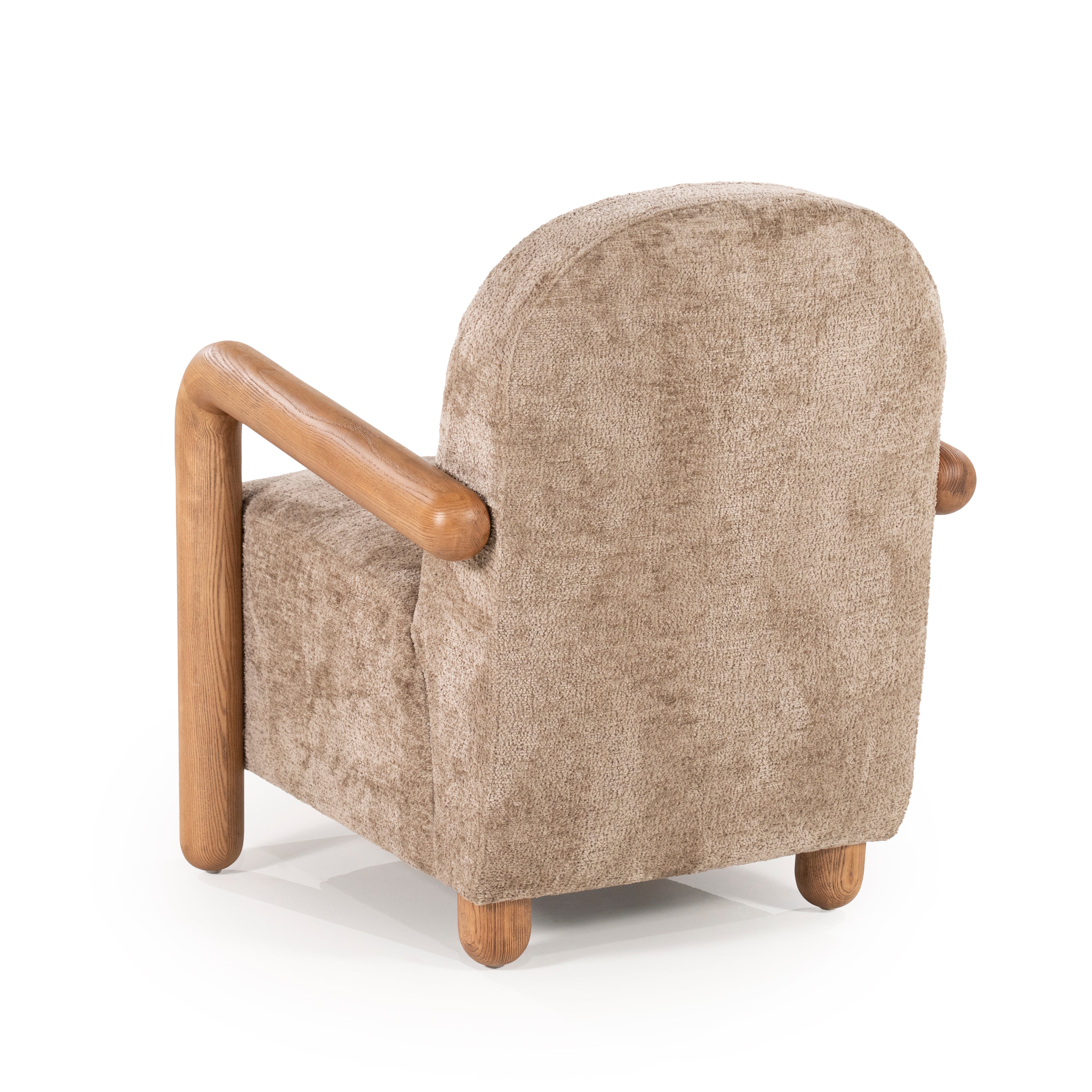 Retro fauteuil beige