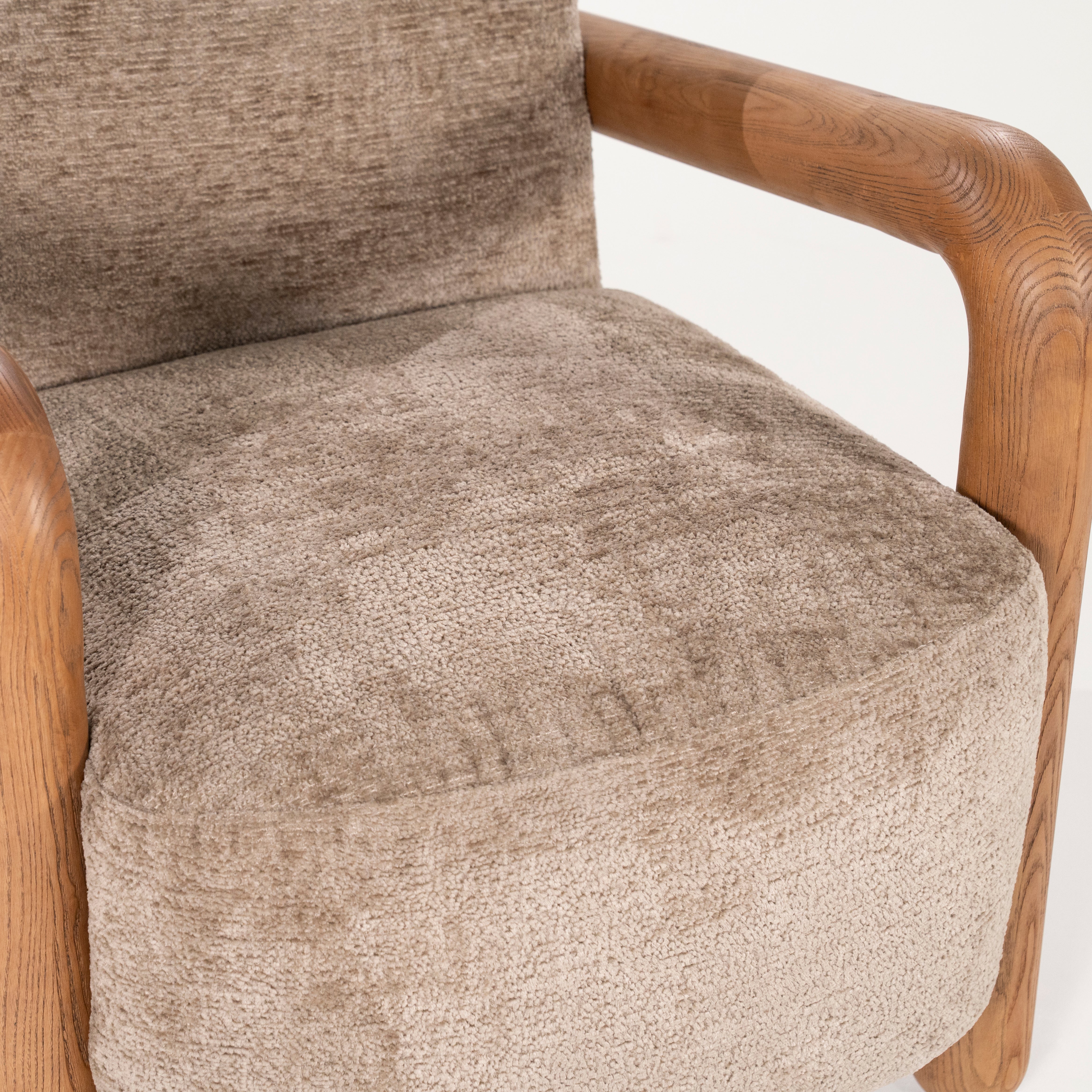 Retro fauteuil beige