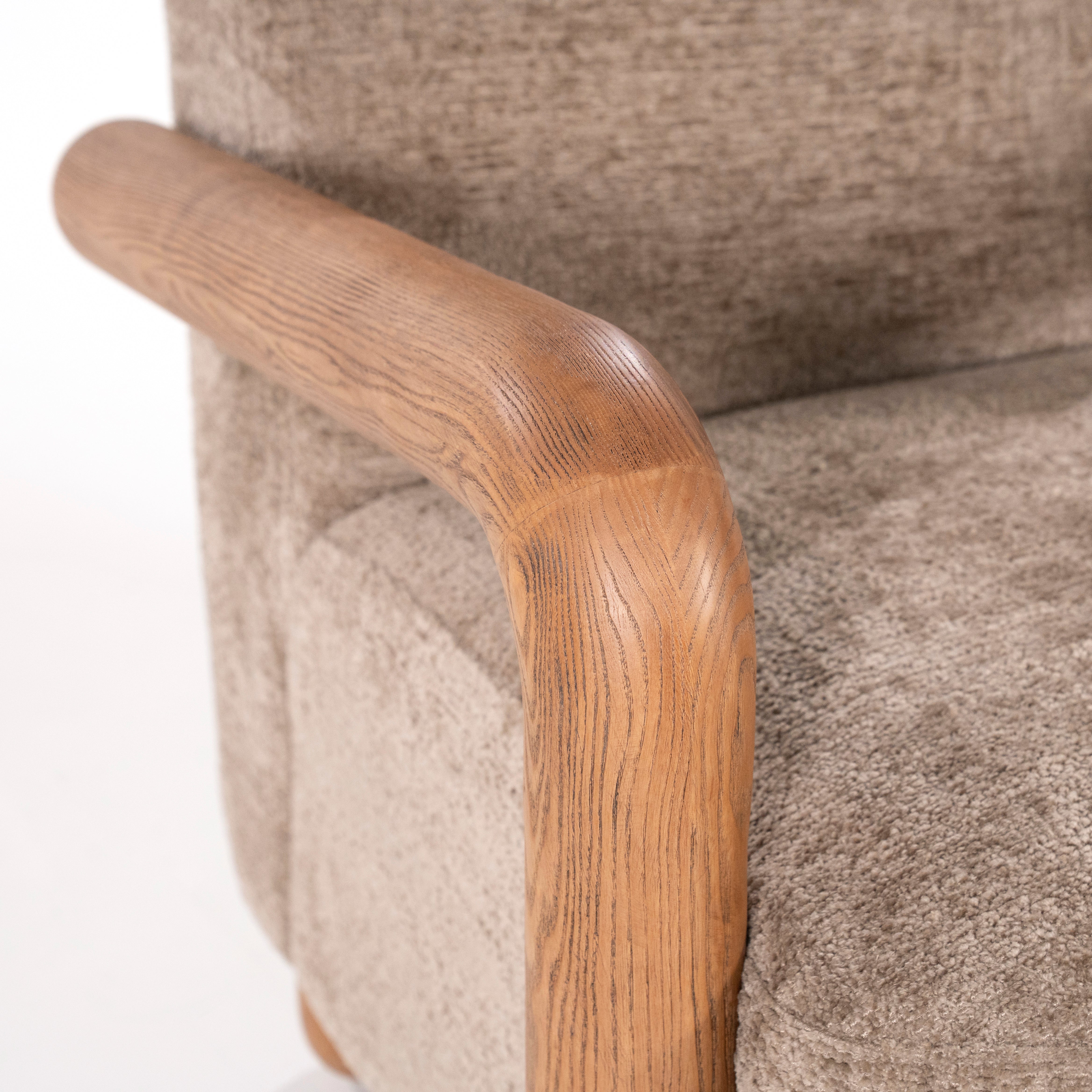 Retro fauteuil beige