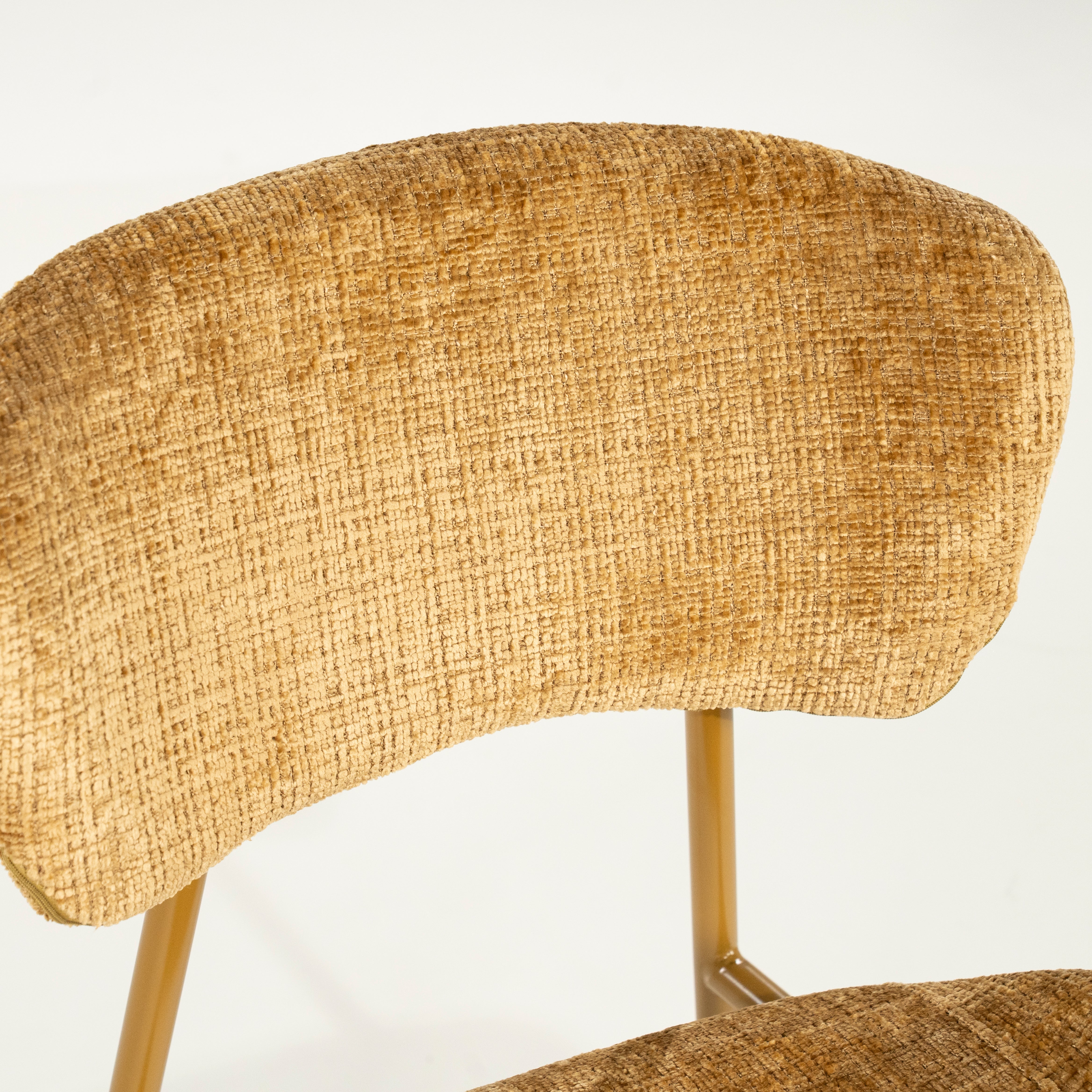 Stoel DARE mosterdkleurig