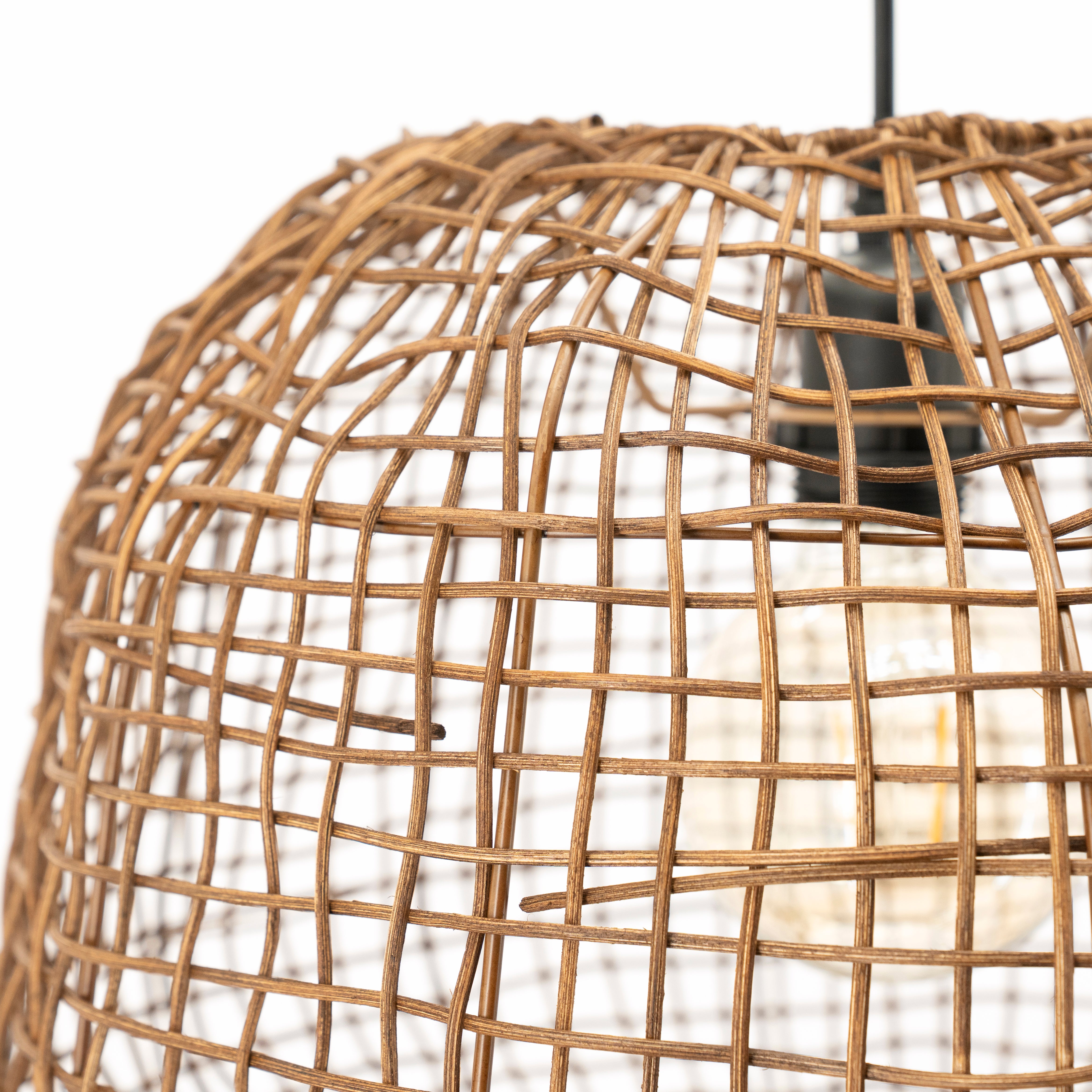 Hanglamp HATA riet
