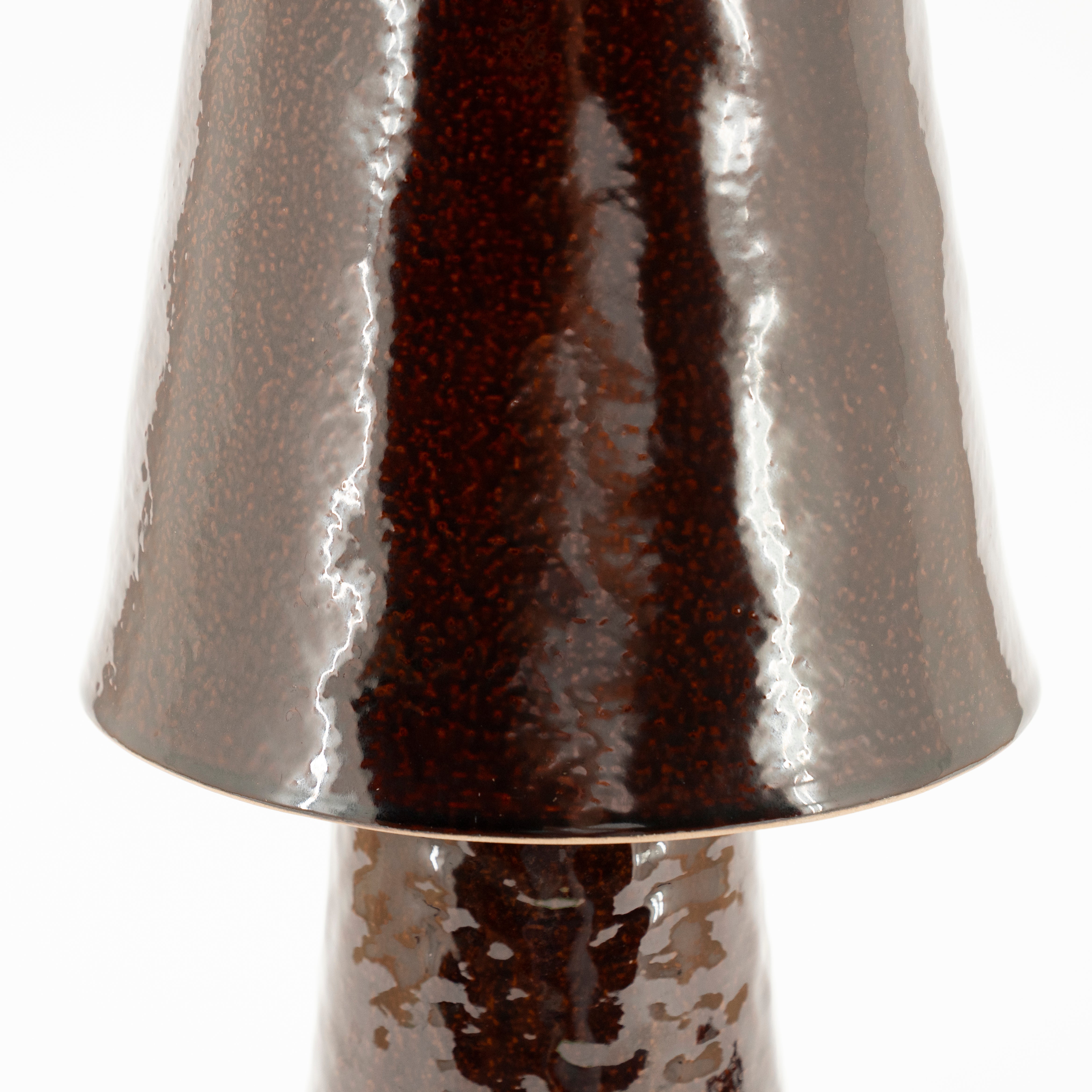 Tischlampe CLAYTON braun