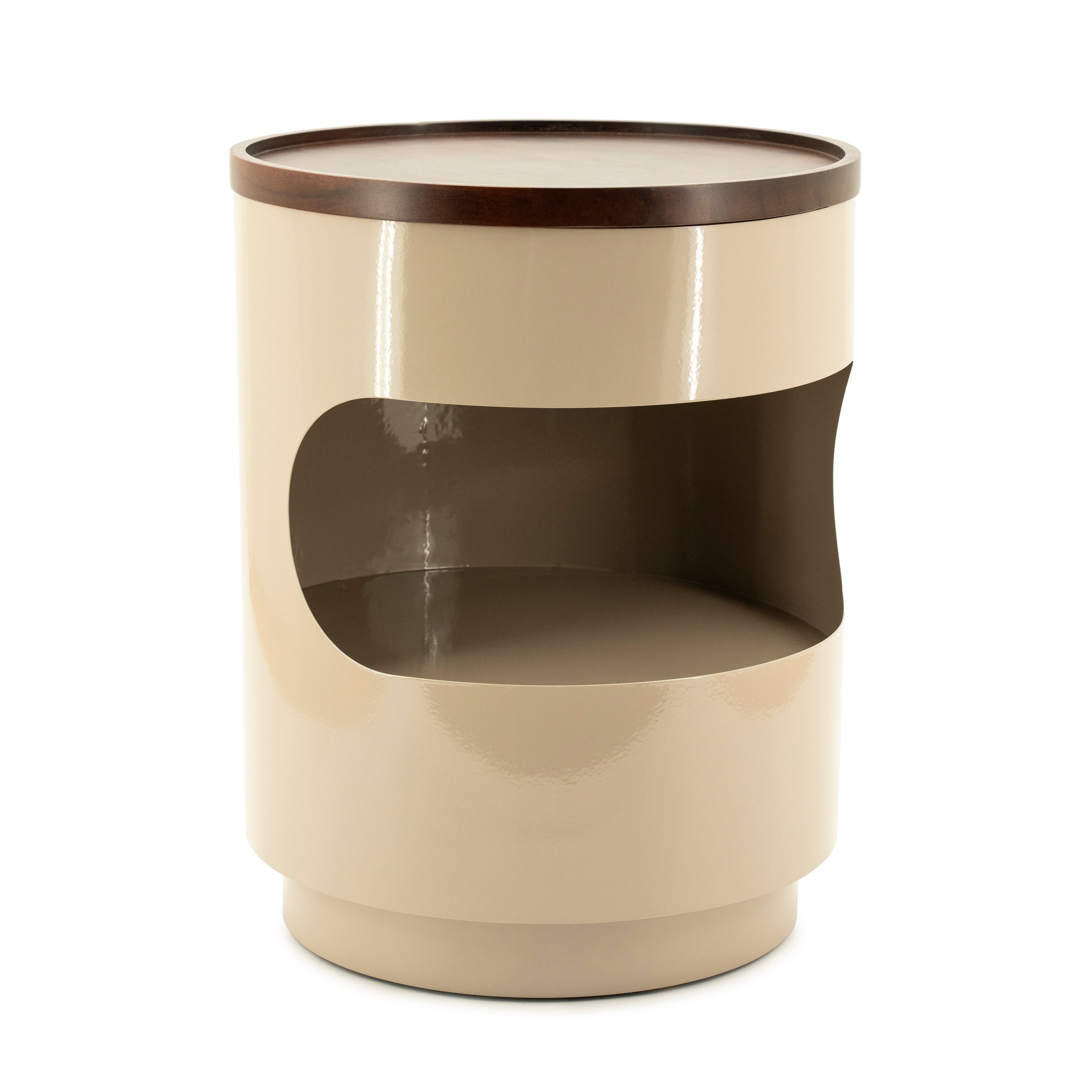 Bijzettafel TONDO beige