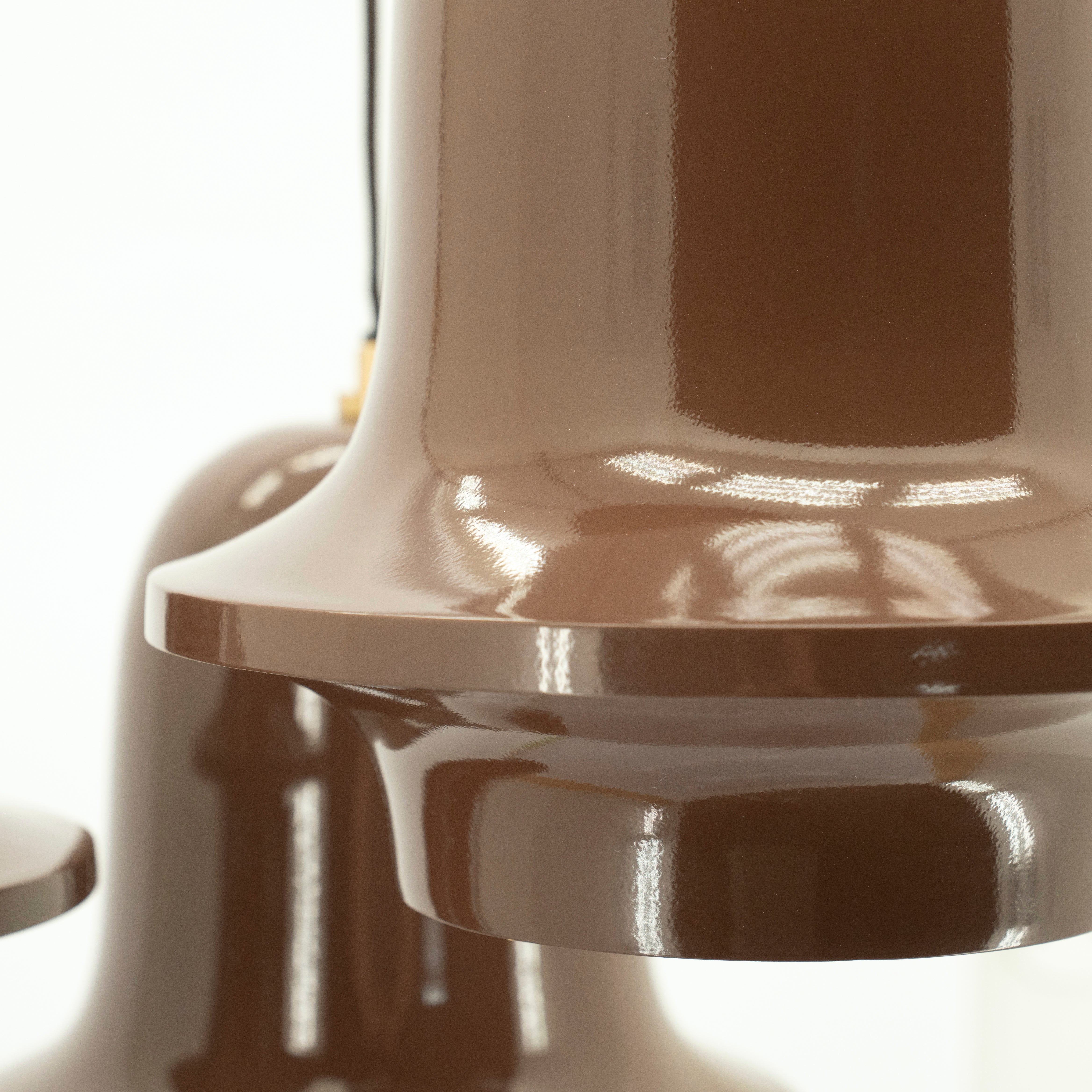 Kronleuchter BELLURE braun