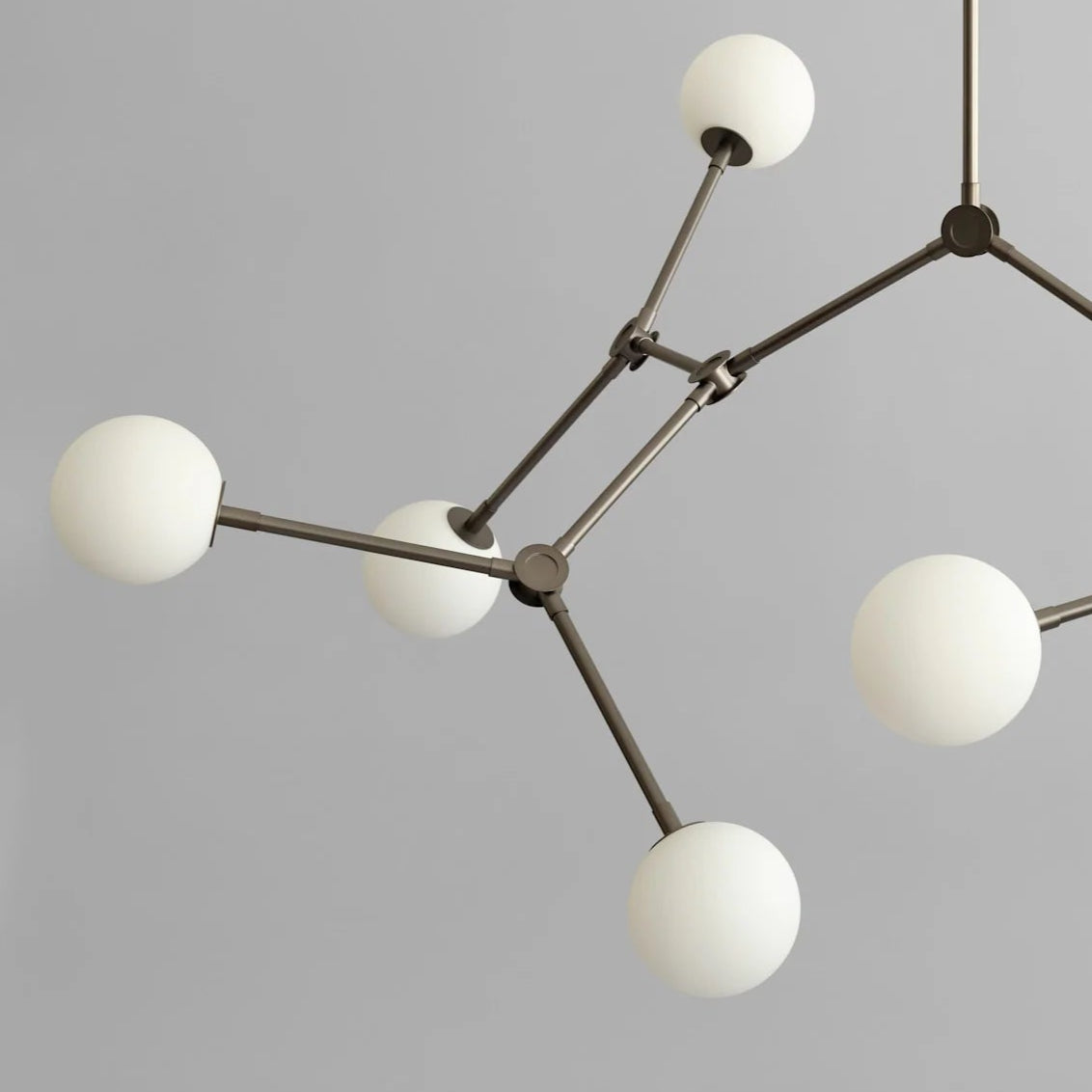 Hängelampe DROP BULP grau