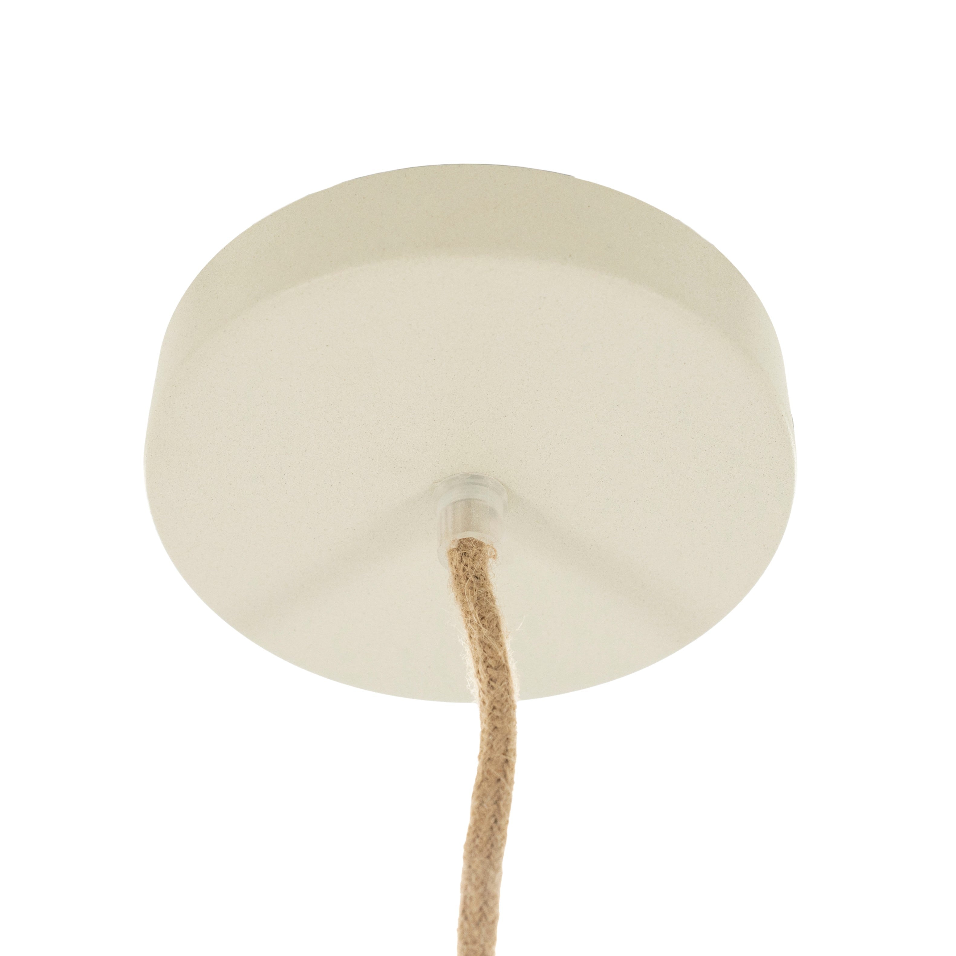 Lampa wisząca RAE 1 beżowy z brązowym