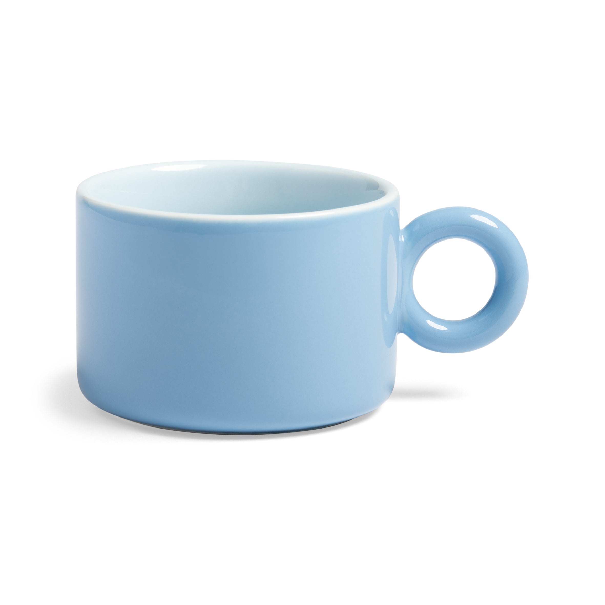 Set van CHIQUITO kopjes blauwe porselein
