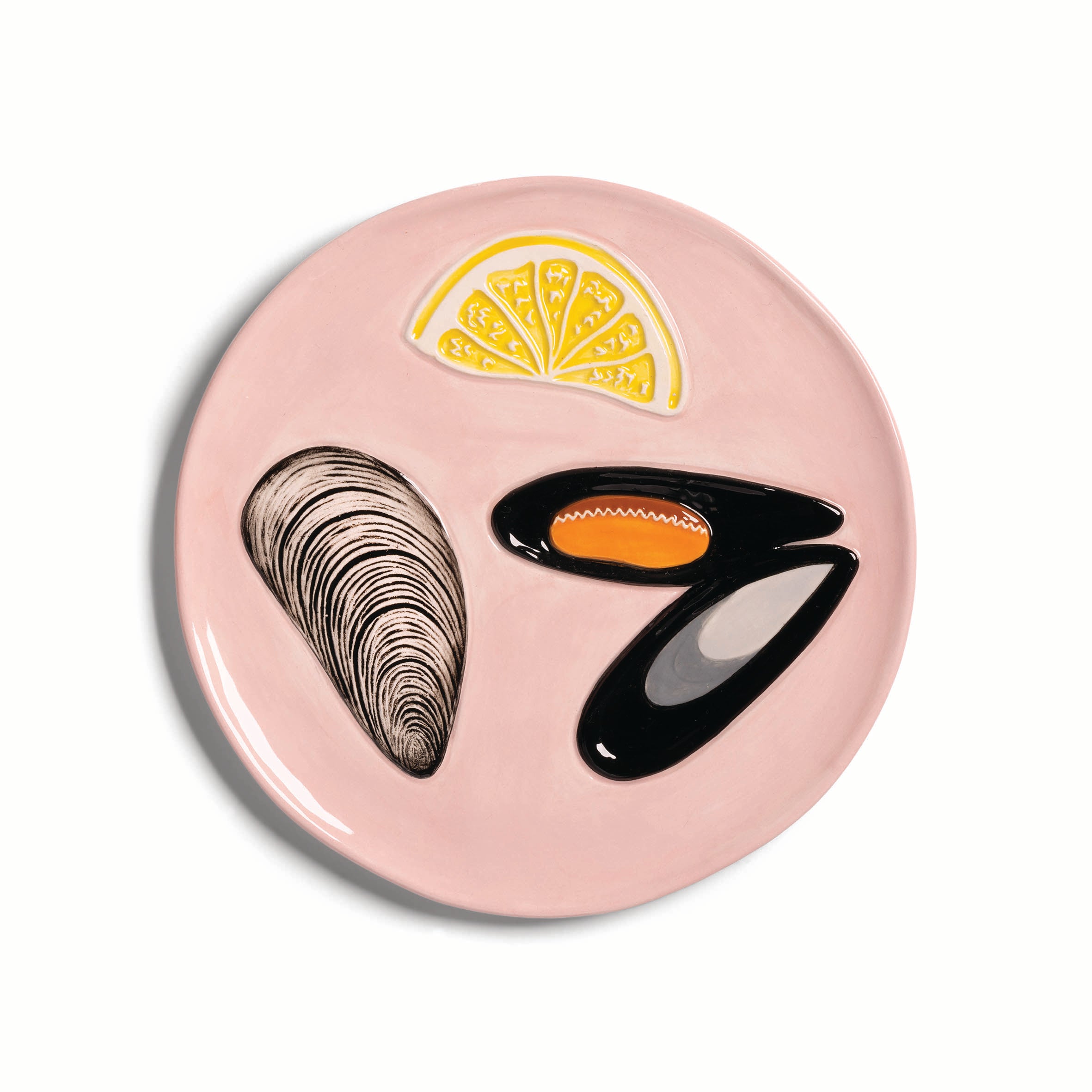 Set van kleurrijke dessertborden DE LA MER