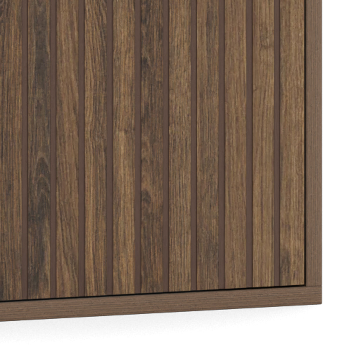 Schoenenkast ALBANY donker eiken melamine