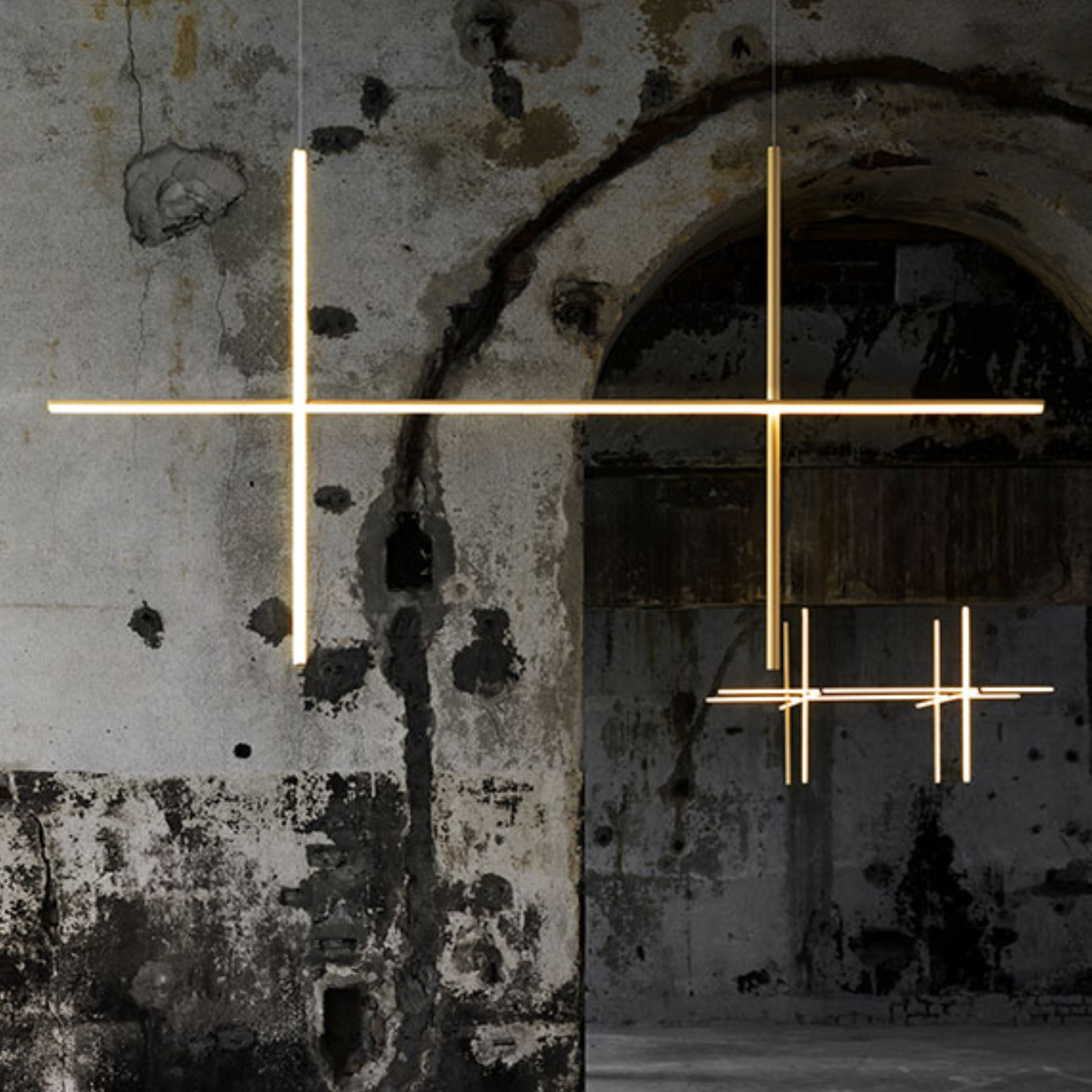 Lampa wisząca COORDINATES 2 CL III szampański