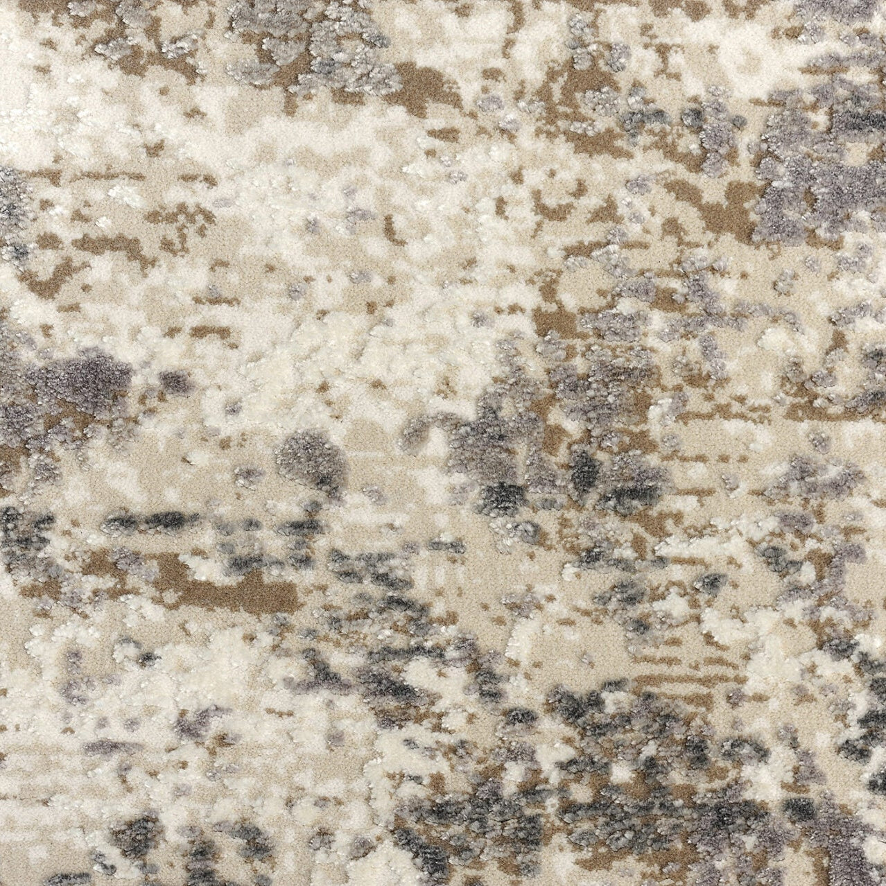 TAPIJT ROYAL beige met bruin en grijs