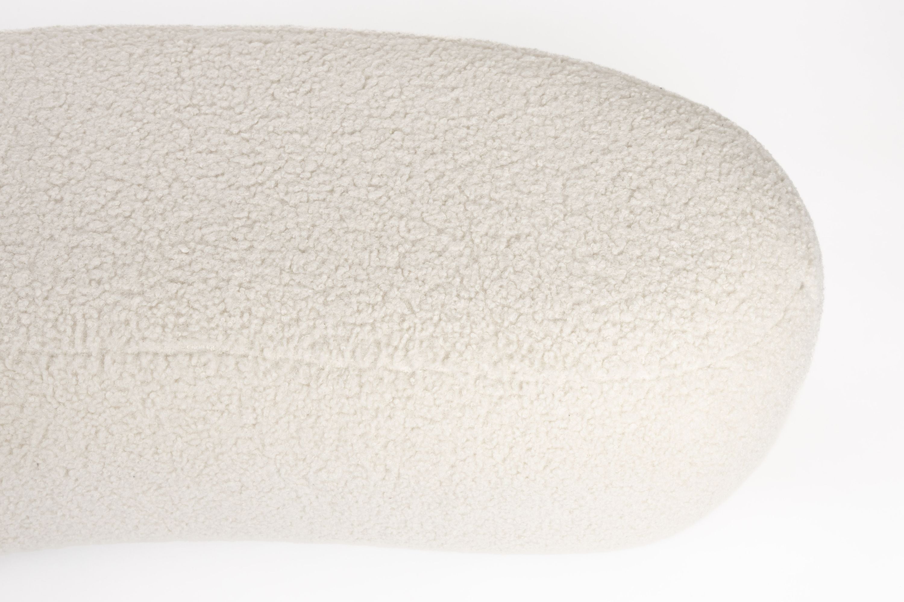 Noxx weißes Lammfootstütze