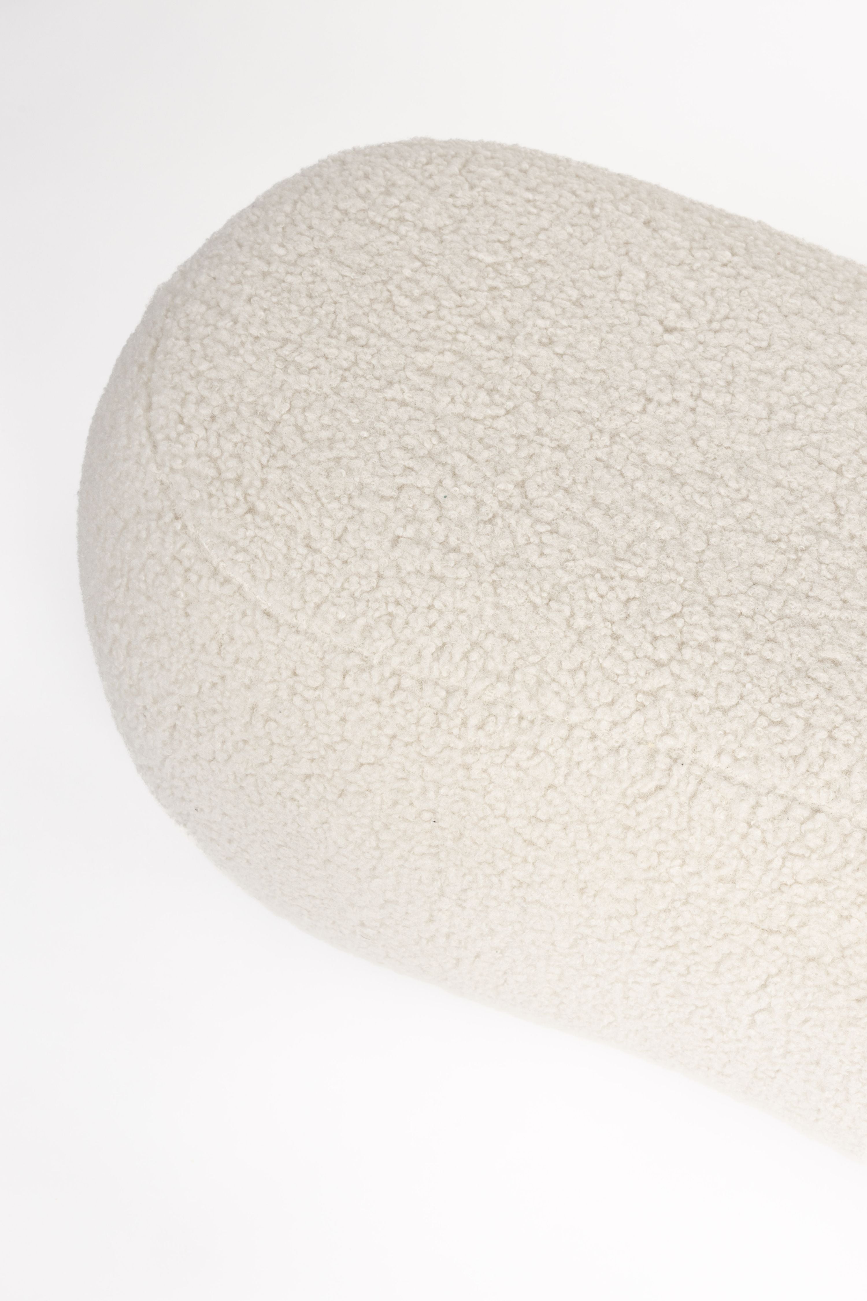 Noxx weißes Lammfootstütze