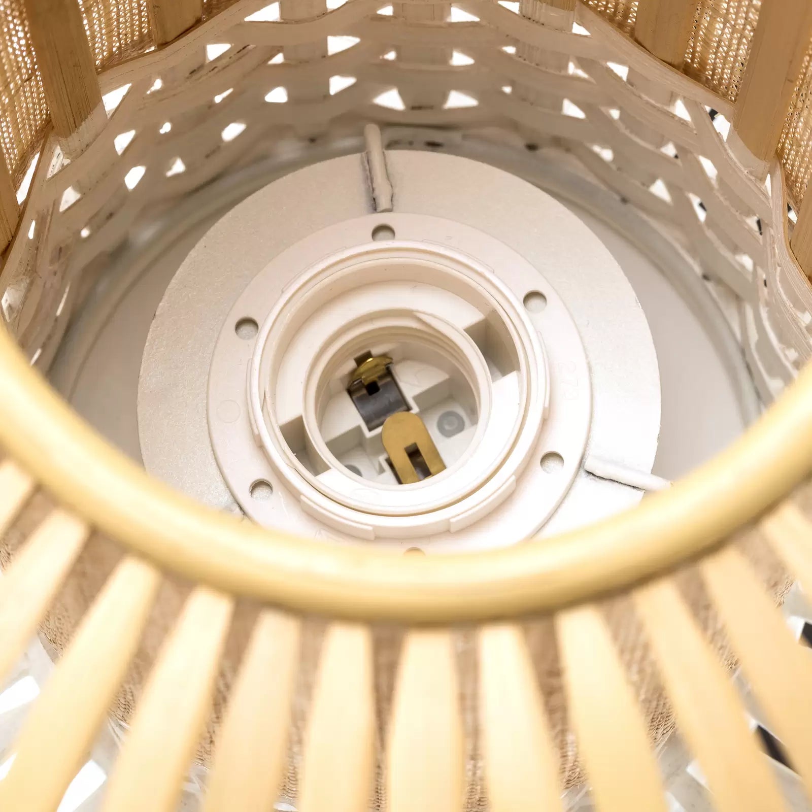 Lampa sufitowa BAMBOO biały – styl nowoczesny
