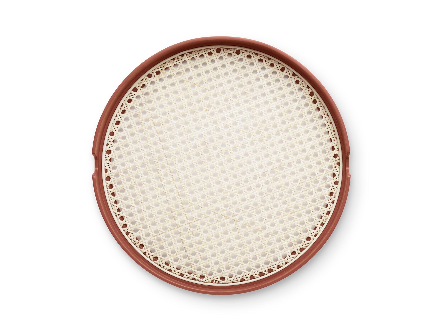 Taca SALON roestkleurig met riet