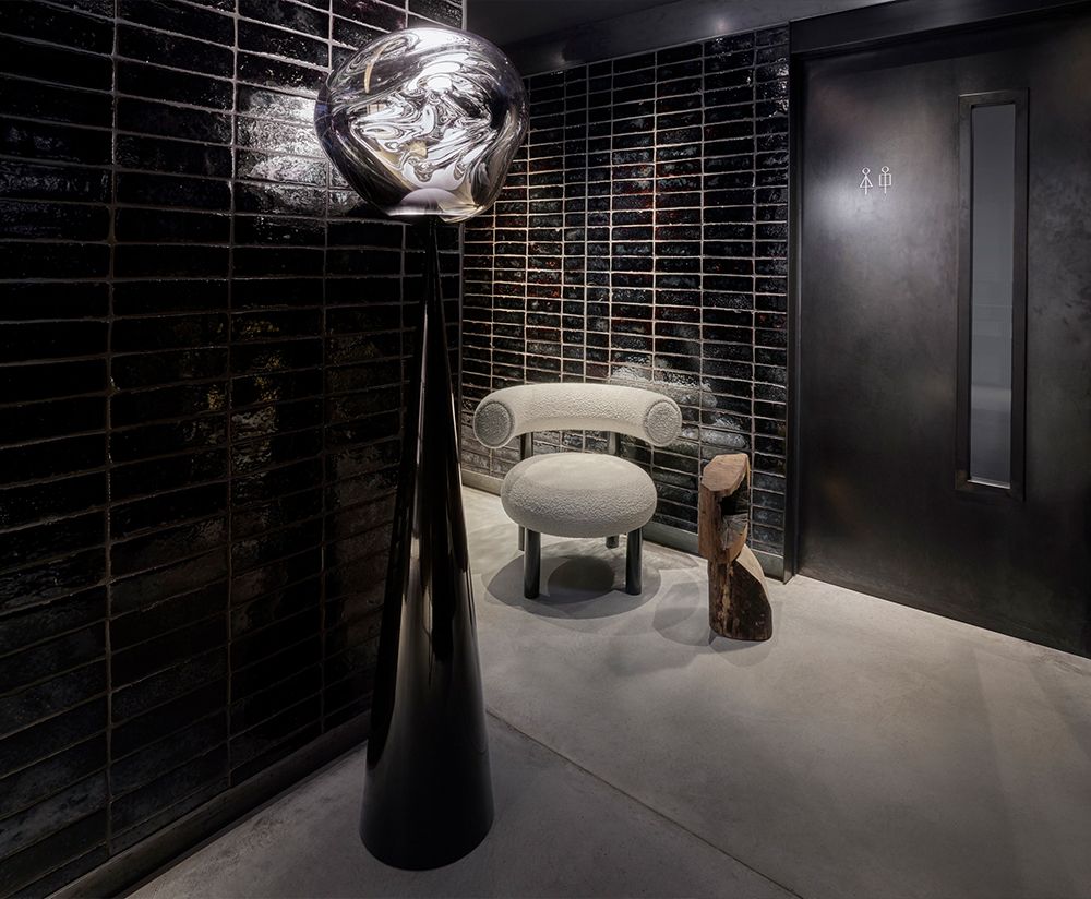 Vloerlamp MELT gerookt