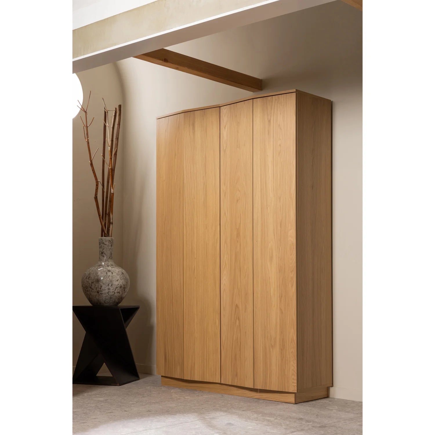 ZUMA oak veneer wardrobe