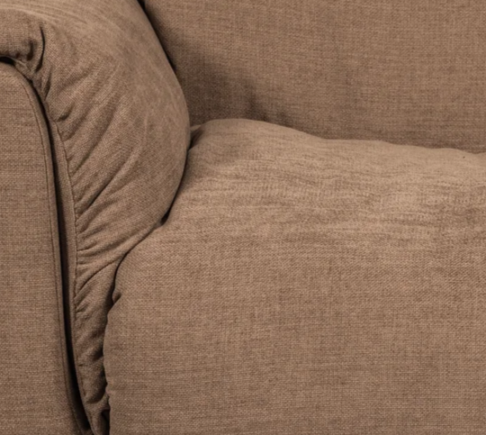 Modular Sofa BAGGY - left element brown