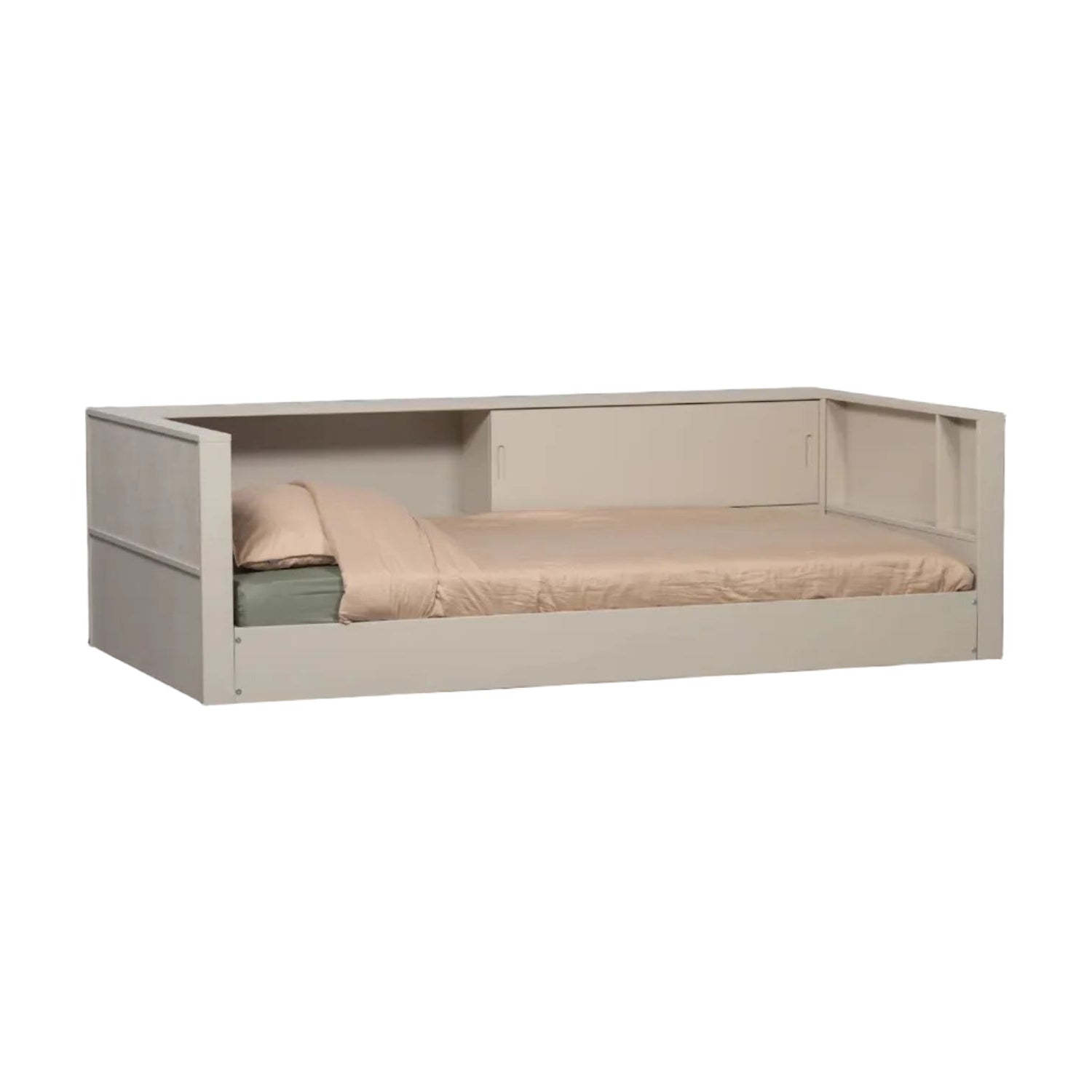 Ingebouwd bed CARTER beige