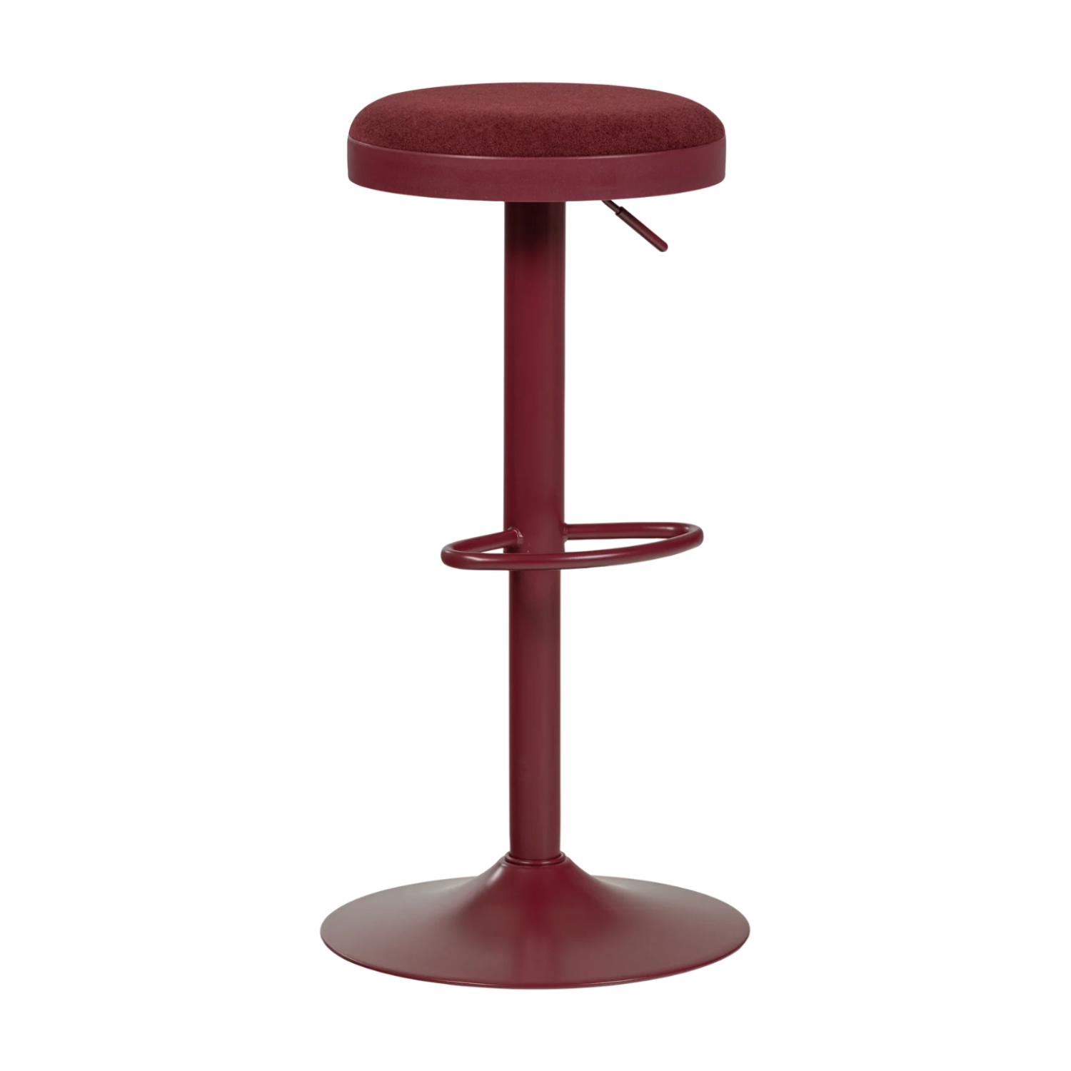 Verstelbare hocker MEVO bordeaux