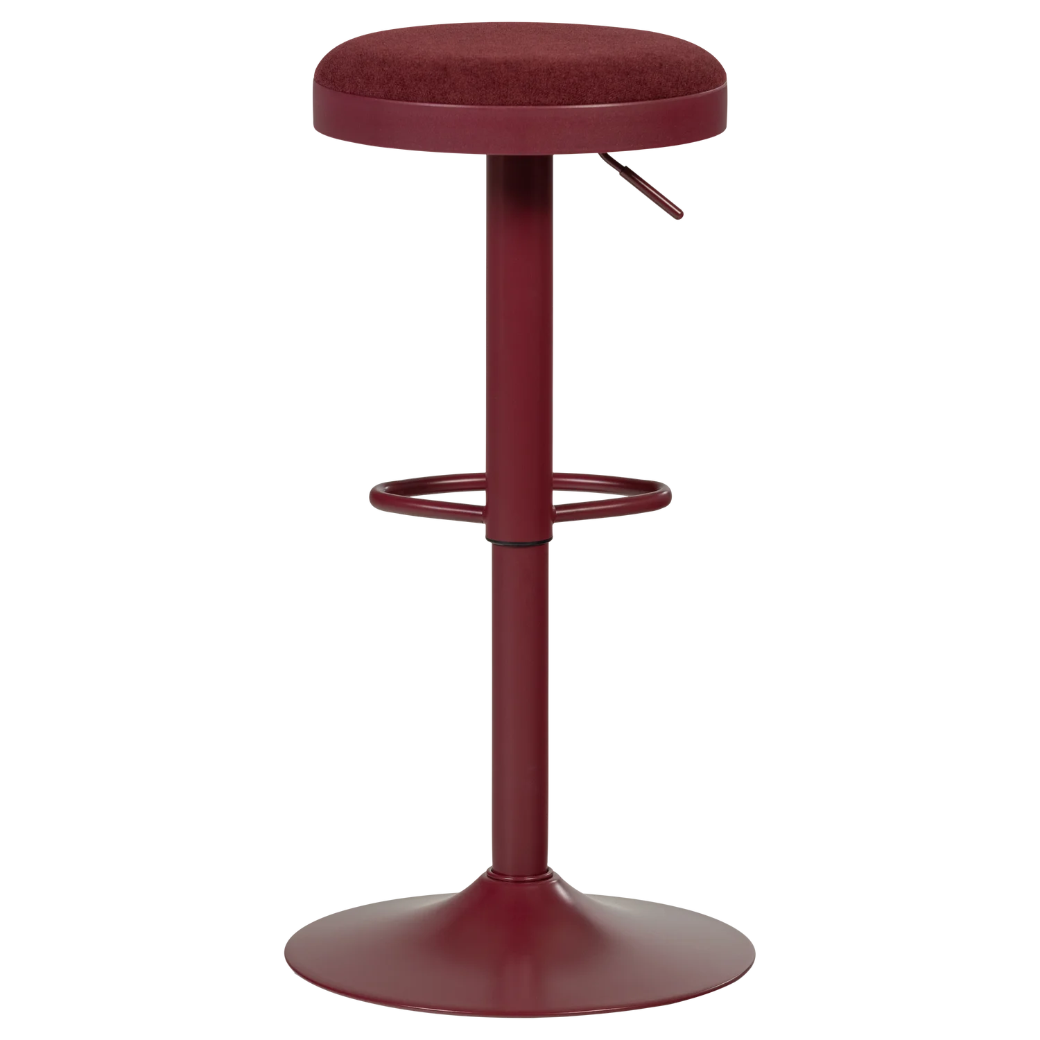 Verstelbare hocker MEVO bordeaux