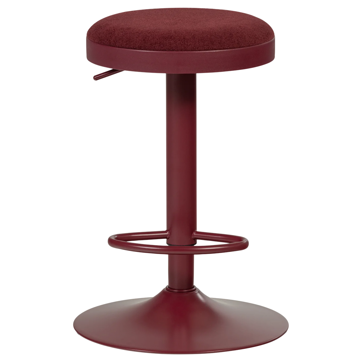 Verstelbare hocker MEVO bordeaux