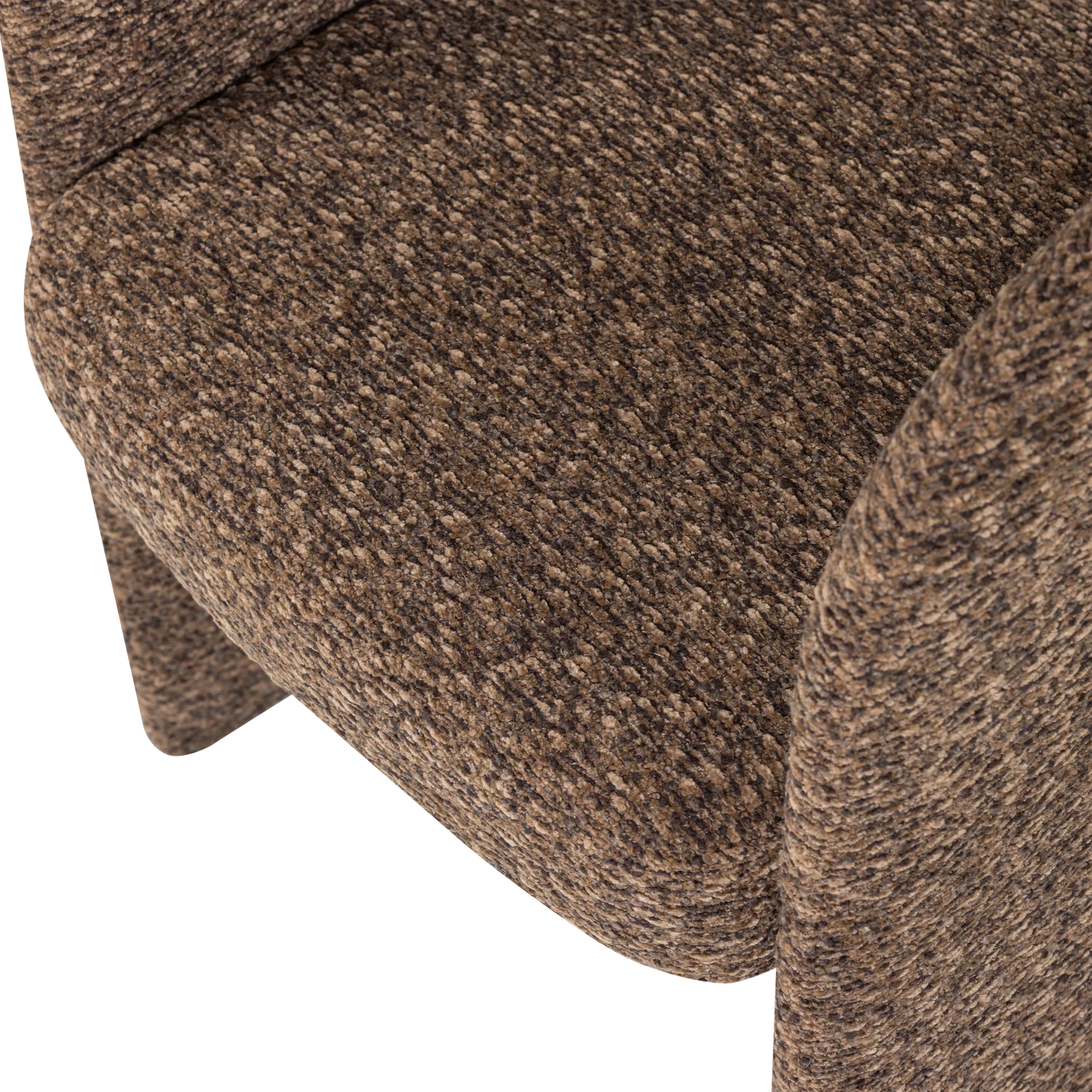 Stoel LANOR bruin boucle