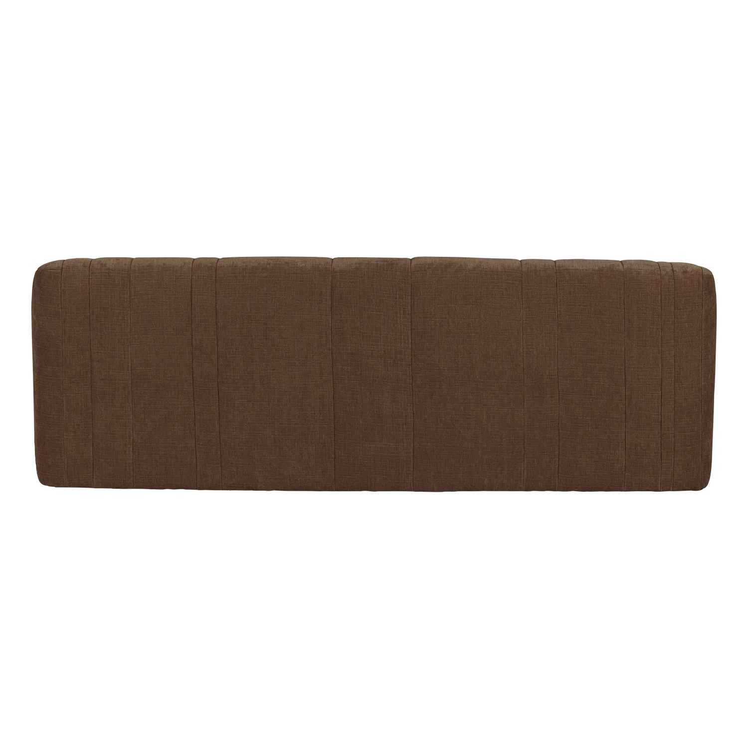 Sofa 2-zits OMAIRE bruin chenille