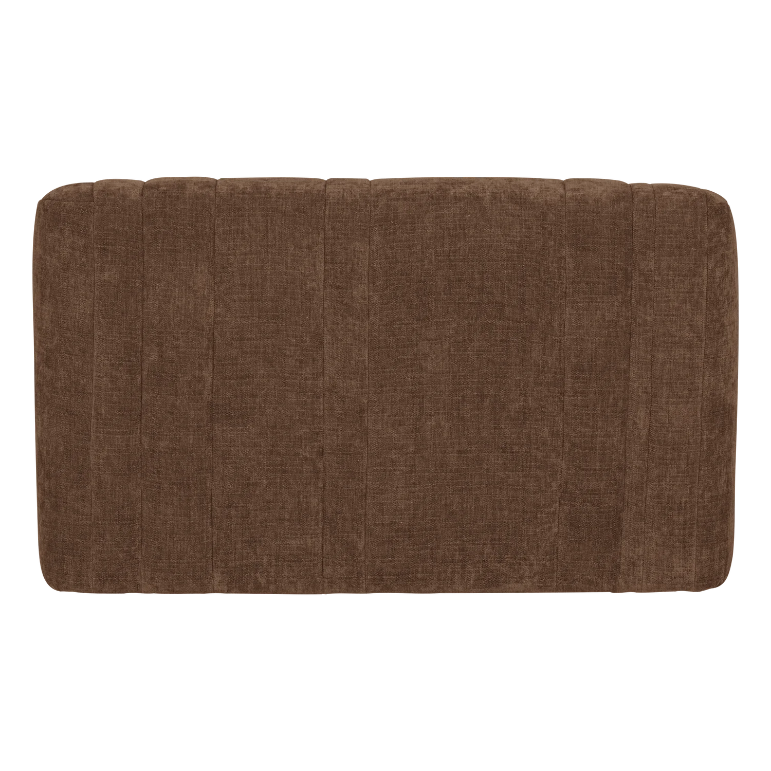Fauteuil OMAIRE bruin chenille