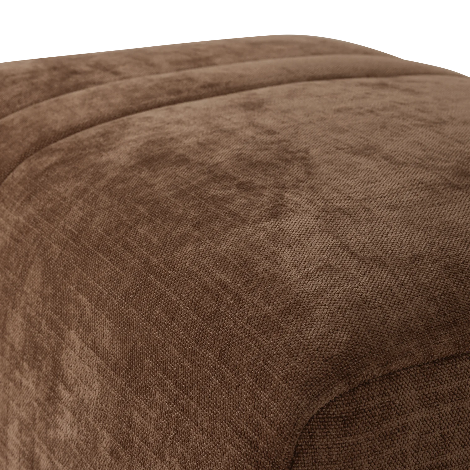 Puf OMAIRE bruin chenille