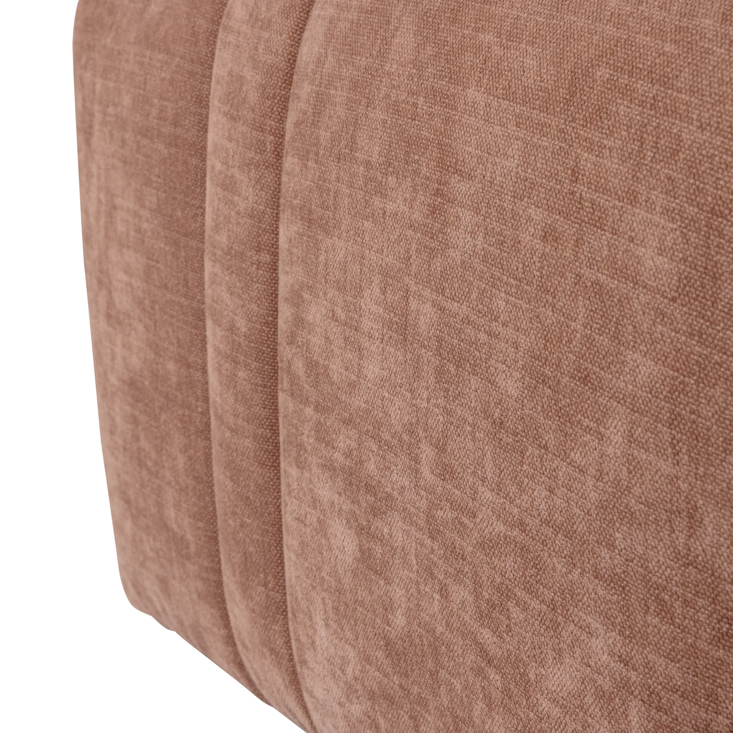 Poef OMAIRE roze chenille
