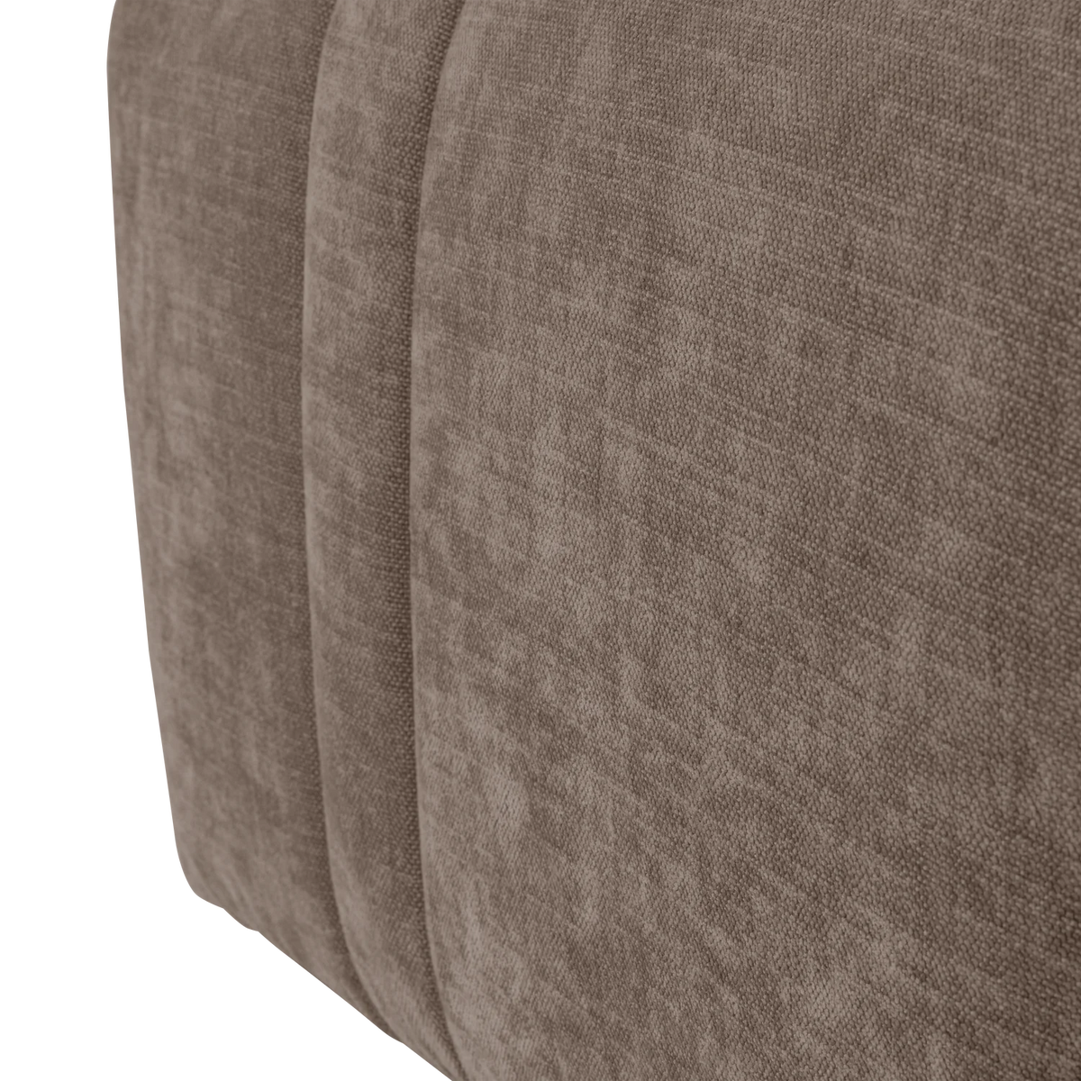 Puf OMAIRE taupe chenille
