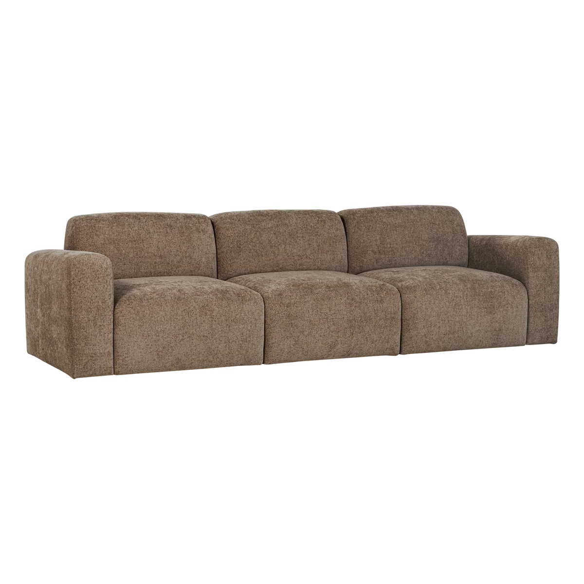 Sofa 3-zits UMINA khaki chenille