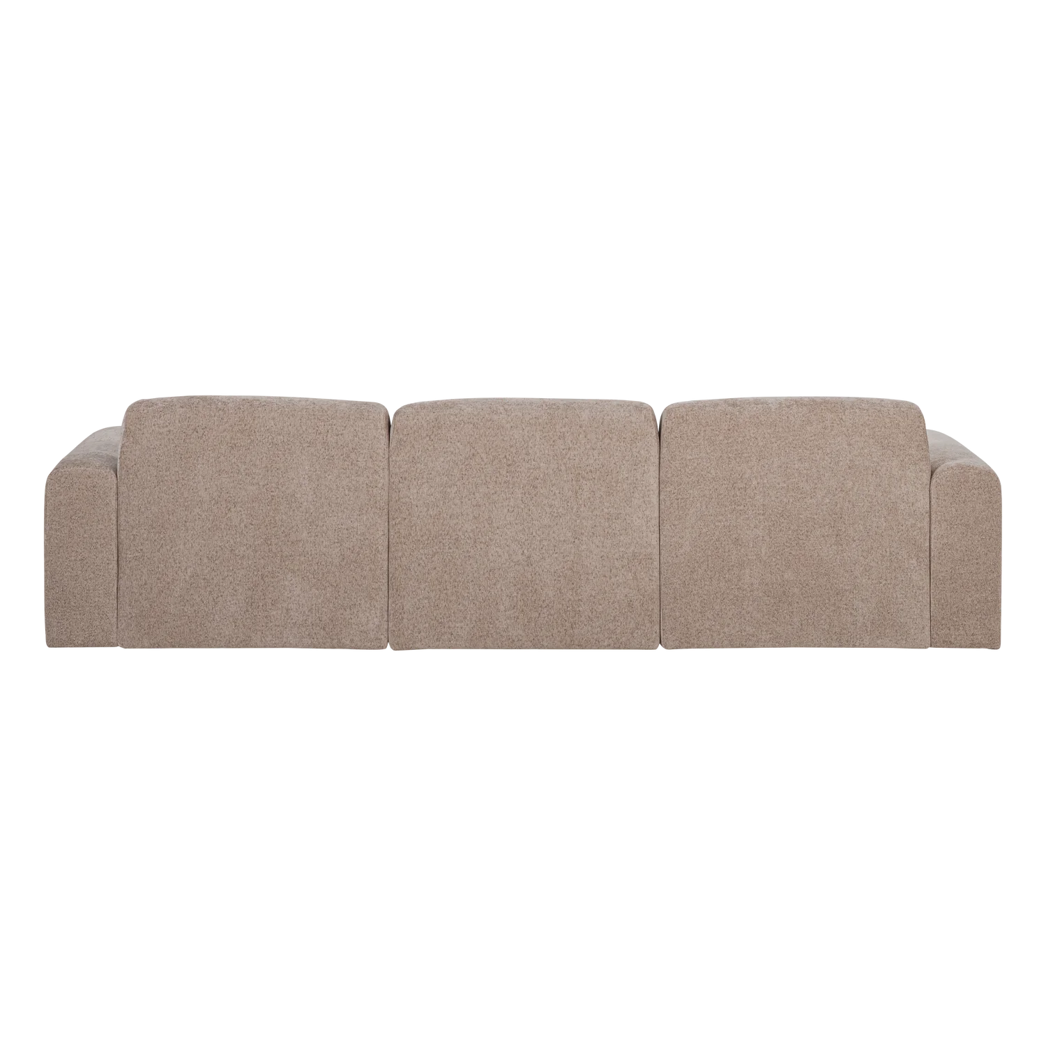 Sofa 3-zits UMINA beige chenille