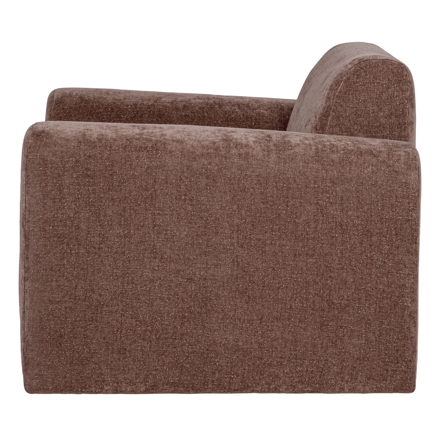 Fauteuil UMINA roze-bruin
