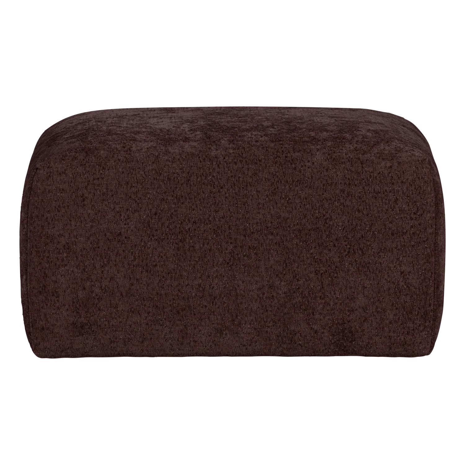 Puf UMINA donker bordeaux chenille