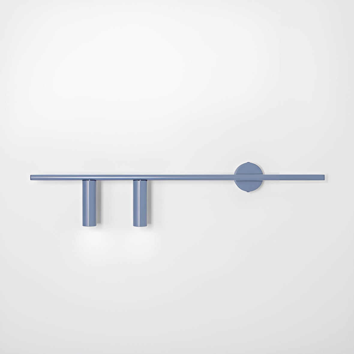 Tweezijdige wandlamp TREVO DUO blauw