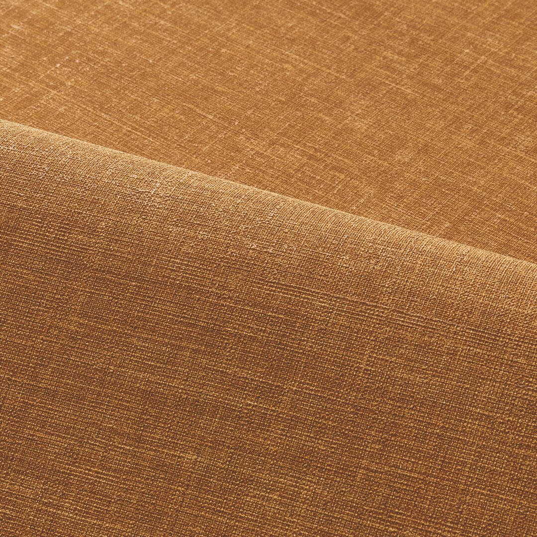 Tapeta strukturalna imitująca lniane płótno SHINOK - AMBRE bursztynowy na ścianę – Casamance