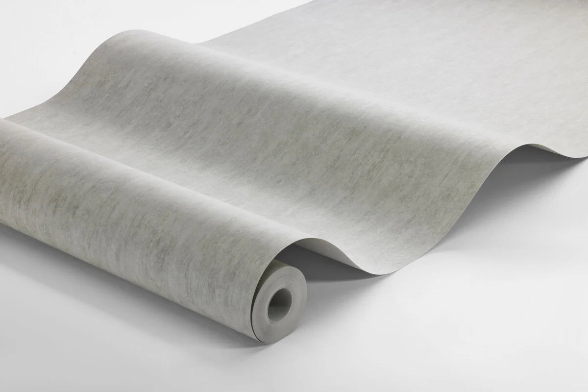 Vliesbehang van papier dat beton imiteert BETTY donkergrijs